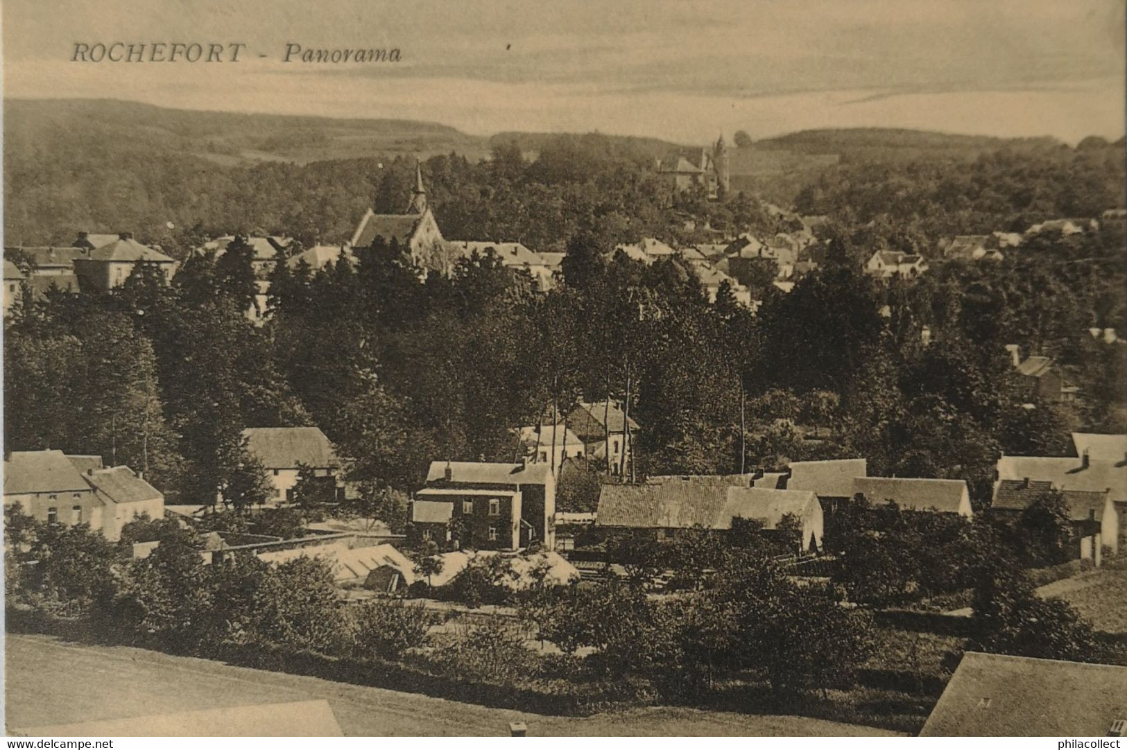 Rochefort   (Namur) Panorama 1925 - Rochefort