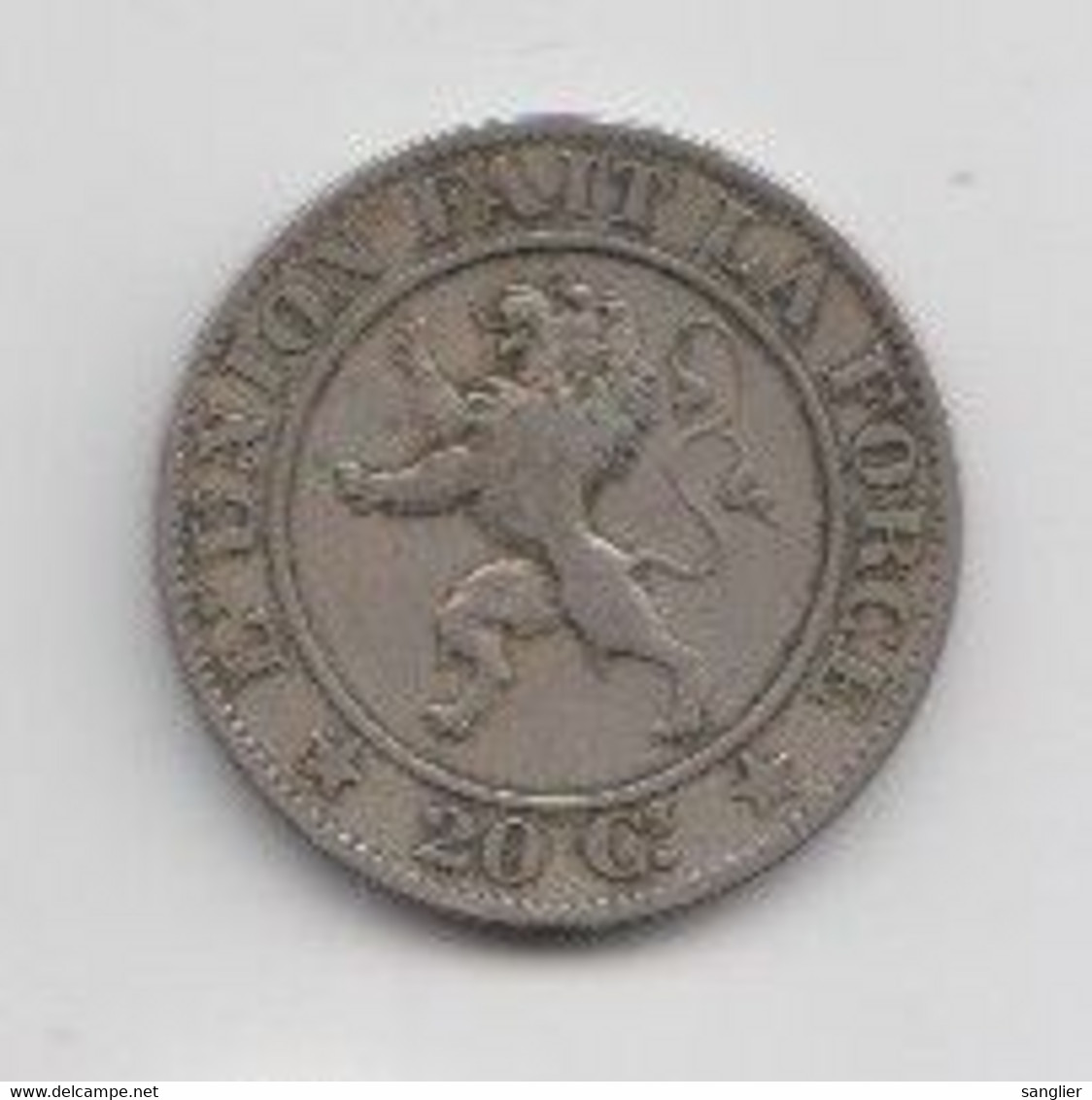 20 CENTIMES 1861 FR - 20 Centimes