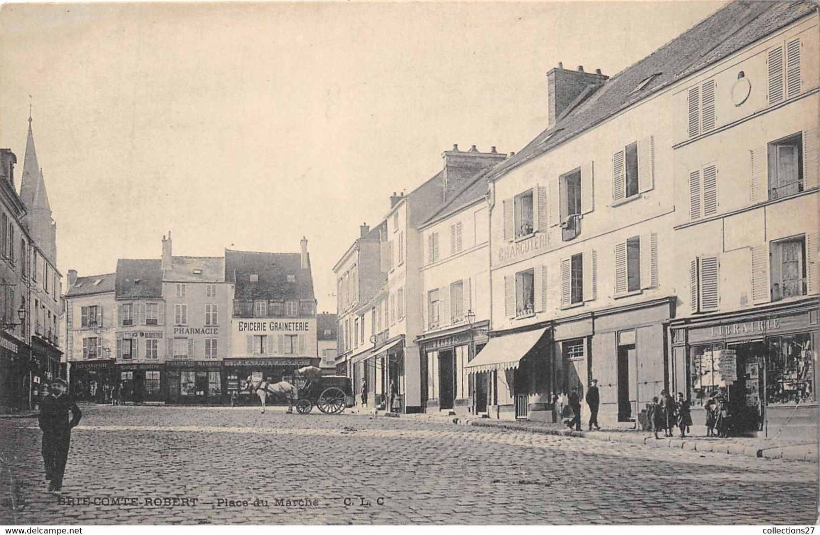 77-BRIE-COMTE-ROBERT- PLACE DU MARCHE - Brie Comte Robert