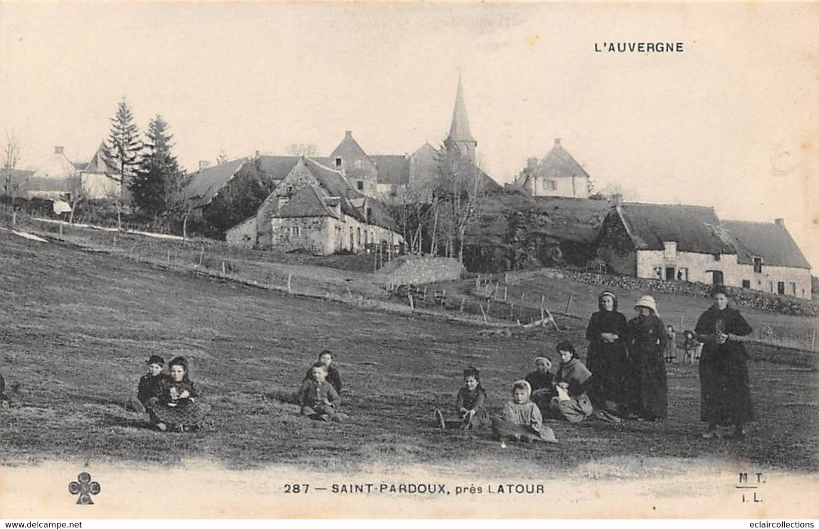 Saint-Pardoux   Près La Tour       63         Vue Générale    N° MTIL 287      (voir Scan) - Otros & Sin Clasificación