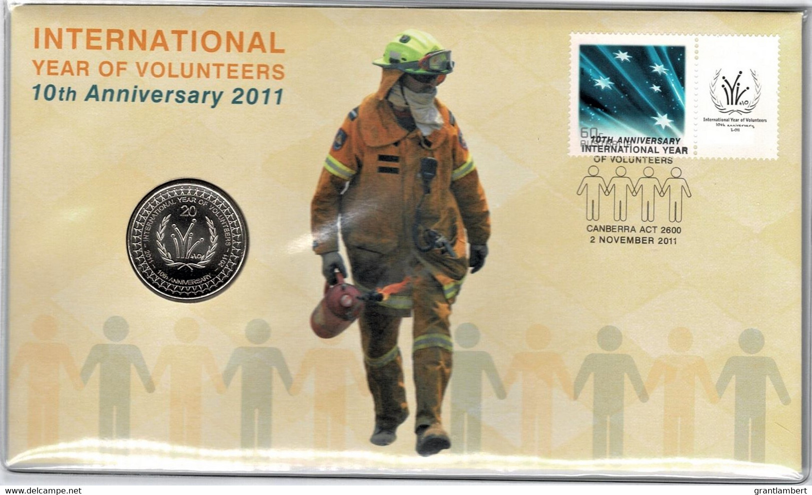 Australia 2011 International Year Of Volunteers PNC - Altri & Non Classificati