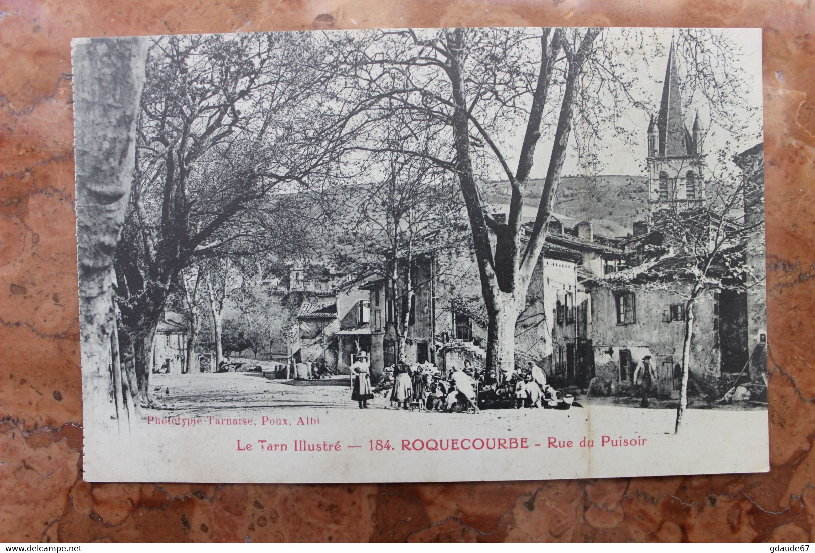 ROQUECOURBE (81) - RUE DU PUISOIR - LE TARN ILLUSTRE - Roquecourbe