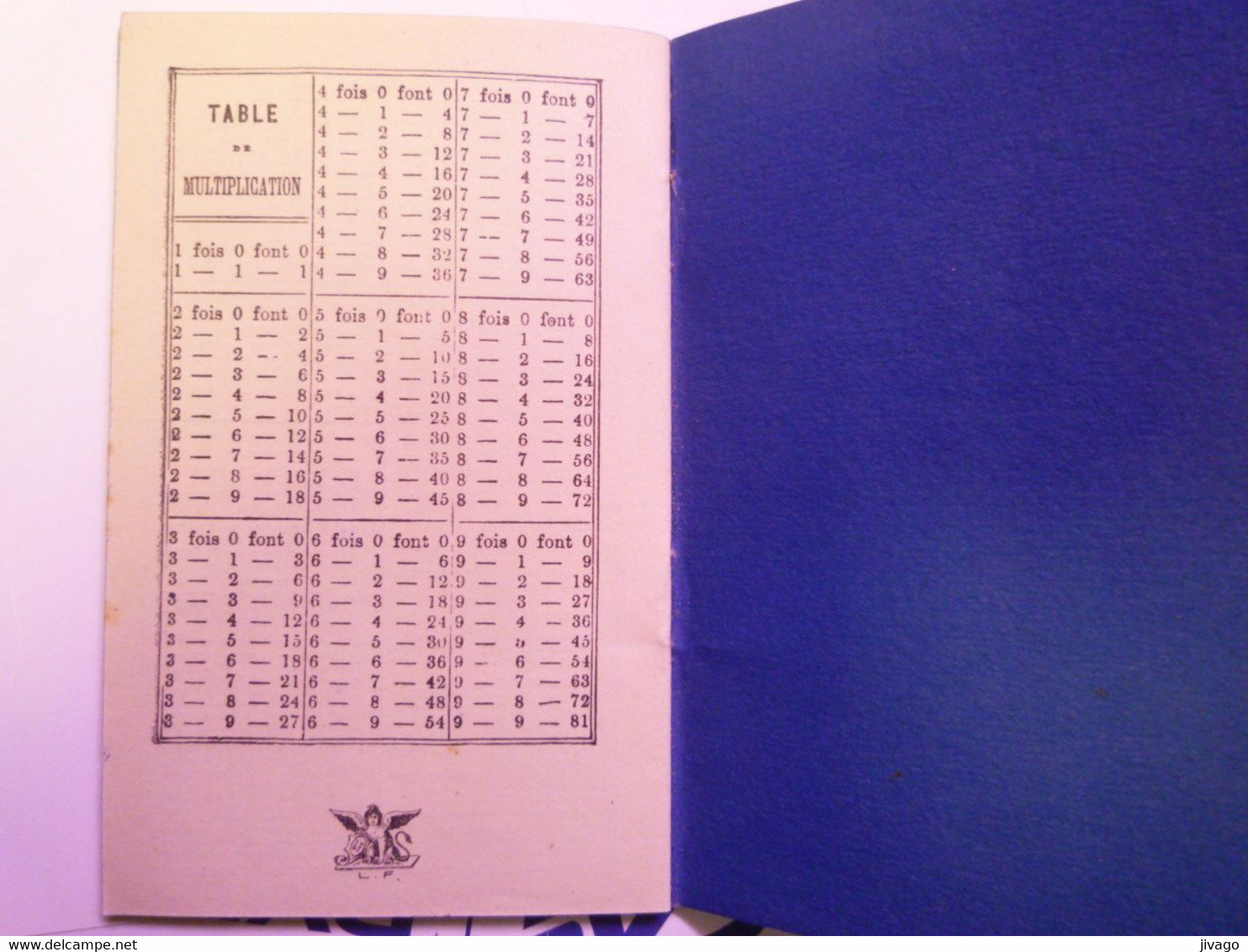 2021 - 2115  CARNET CALENDRIER  1912 Avec Table De Multiplication  -  TBE  (format 9 X 15cm)   XXX - Petit Format : 1901-20