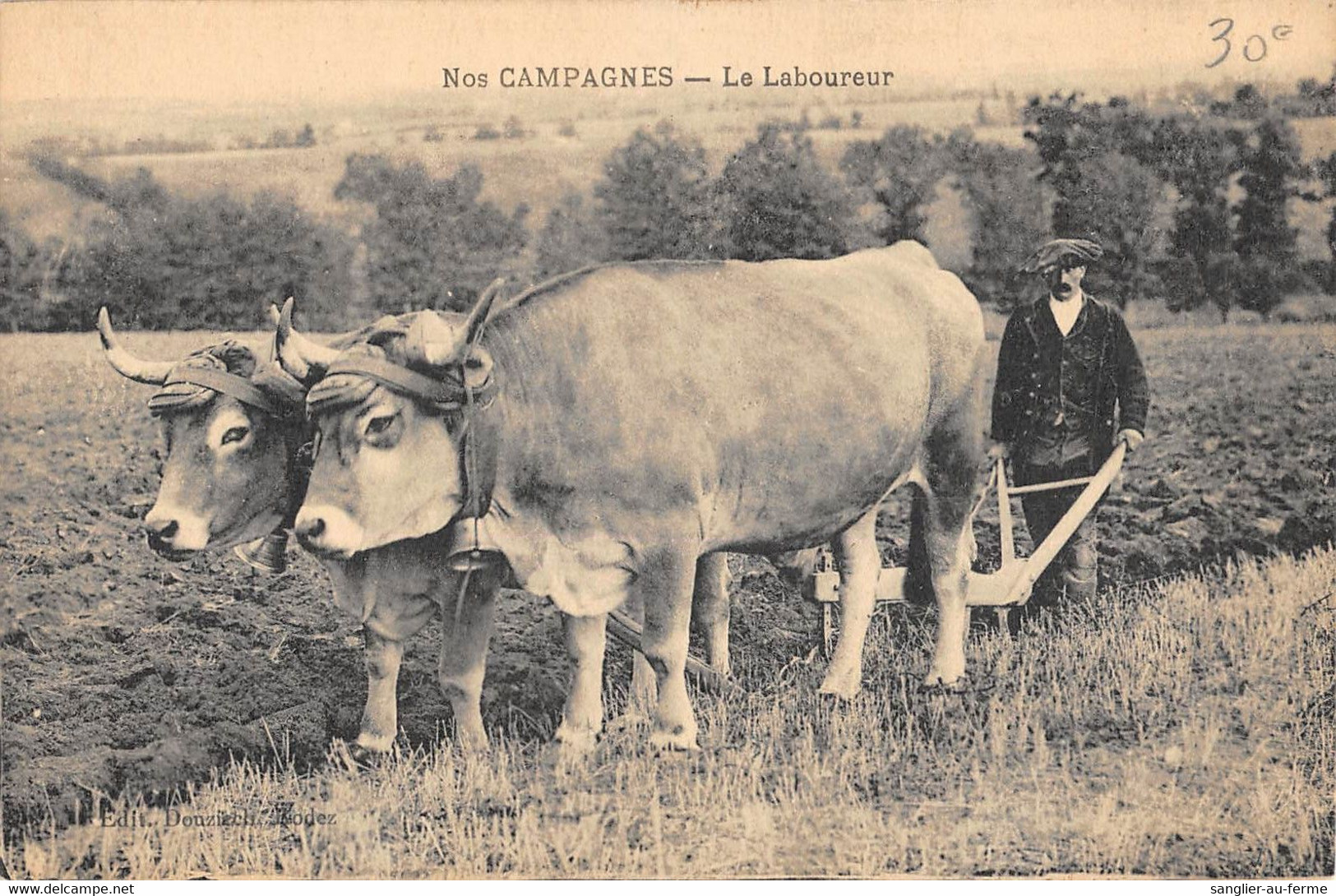 CPA 12 NOS CAMPAGNES LE LABOUREUR - Autres & Non Classés