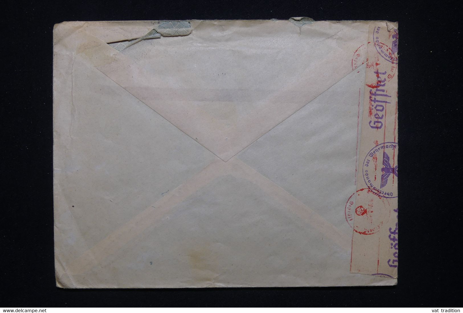 TURQUIE - Enveloppe De Istanbul Pour Monaco En 1943 Avec Contrôle Allemand - L 98965 - Covers & Documents