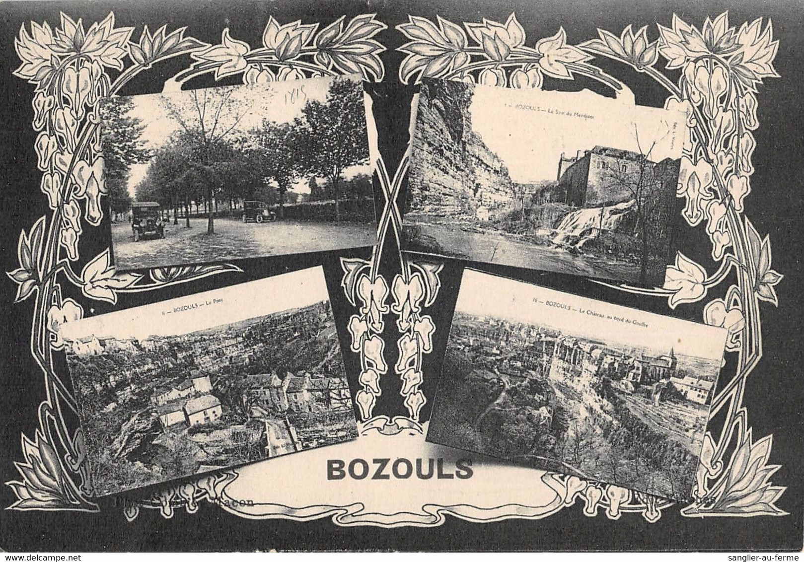 CPA 12 BOZOULS - Bozouls