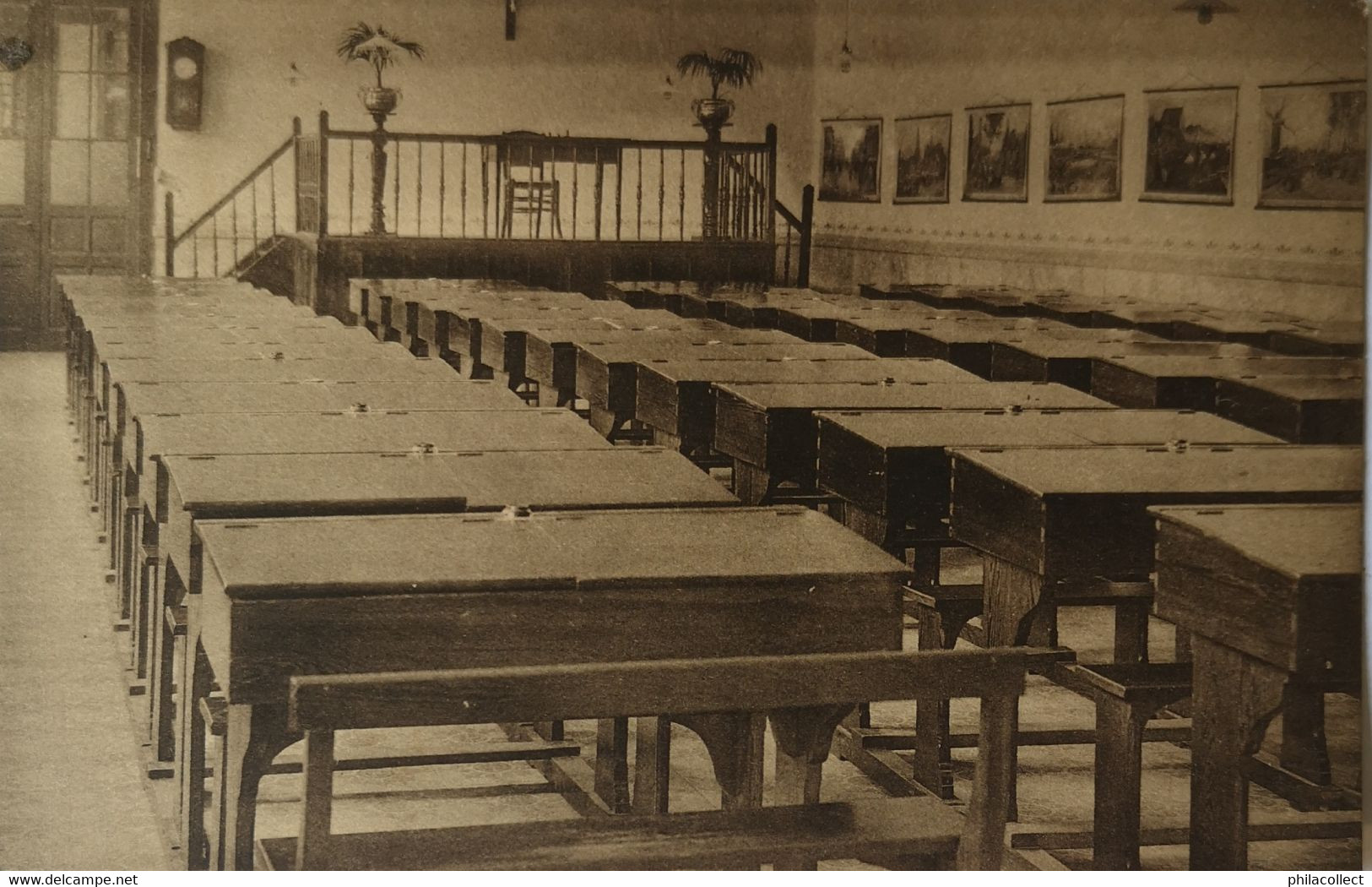 Wijnegem - Wyneghem // Normaalschool - Ecole // Salle D'etudes - Studeerzaal 1926 - Wijnegem