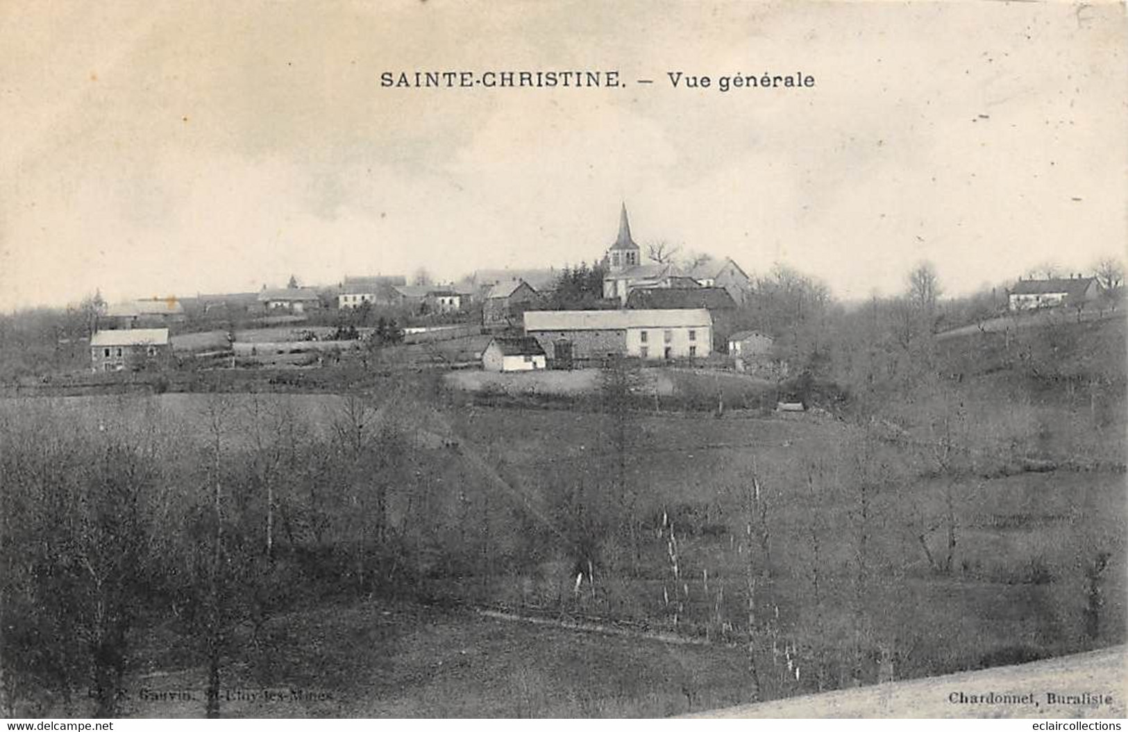 Sainte-Christine       63         Vue Générale        (voir Scan) - Andere & Zonder Classificatie