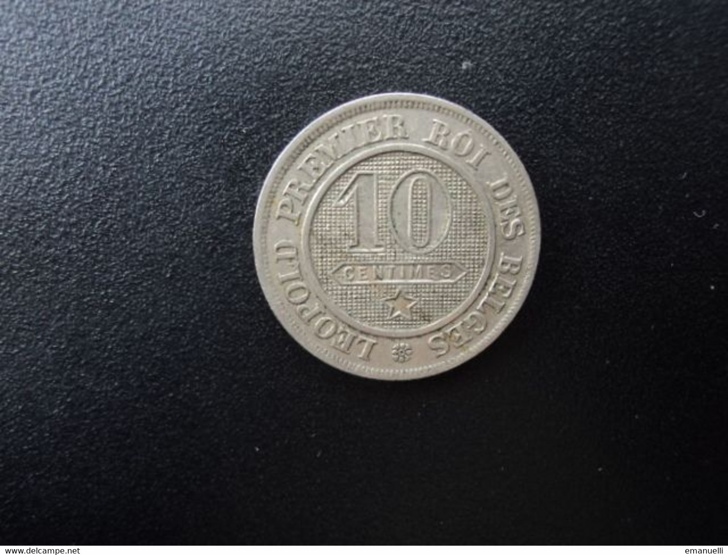 BELGIQUE * : 10 CENTIMES   1861    KM 22 **     SUP - 10 Cents