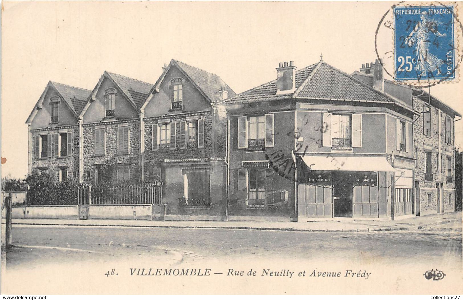 93-VILLEMONBLE-RUE DE NEUILLY ET AVENUE FREDY - Villemomble