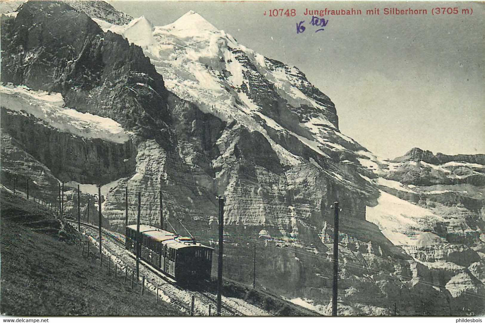 SUISSE  SILBERHORN  Jungfraubahn - Horn