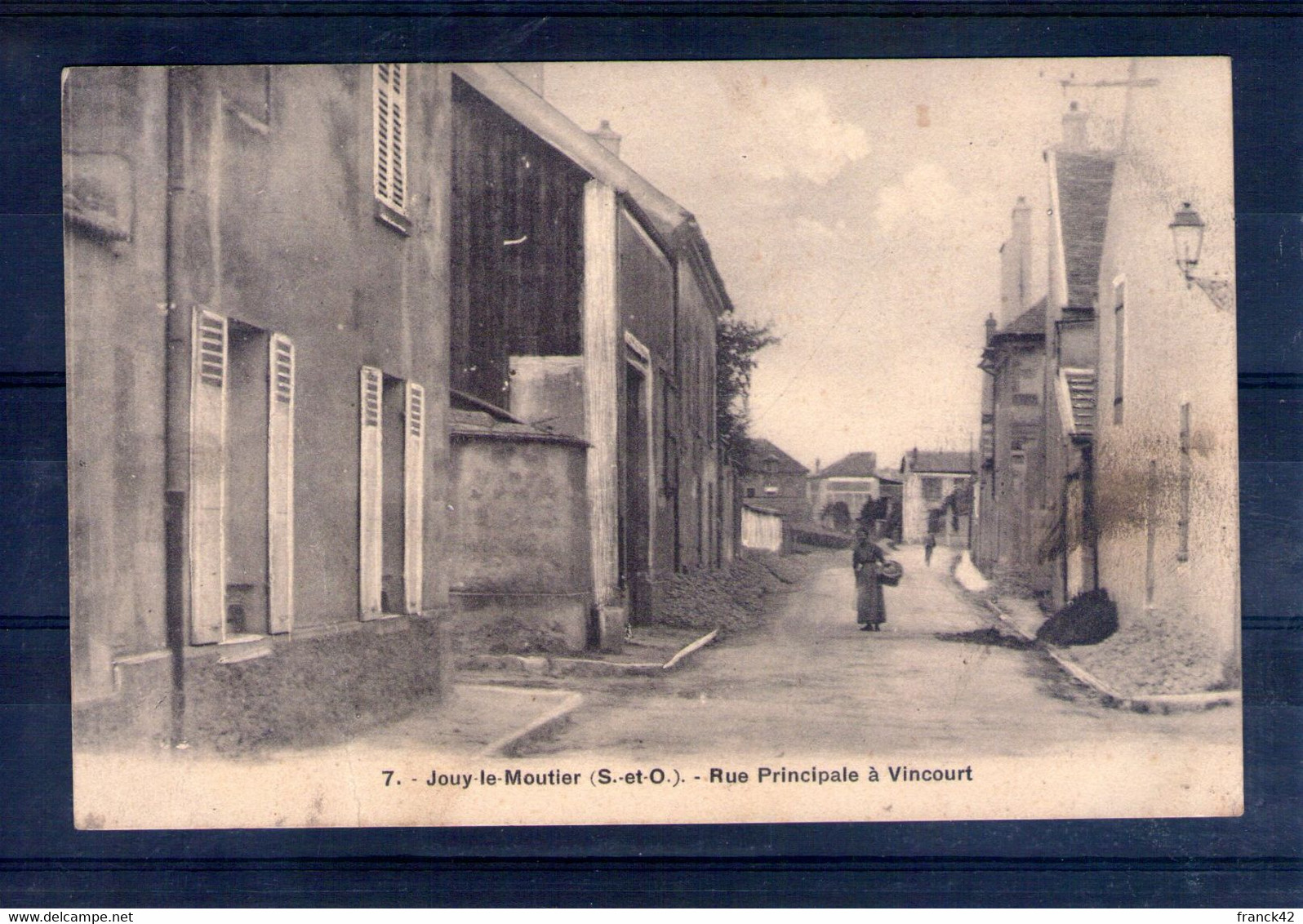 95. Jouy Le Moutier. Rue Principale à Vincourt - Jouy Le Moutier