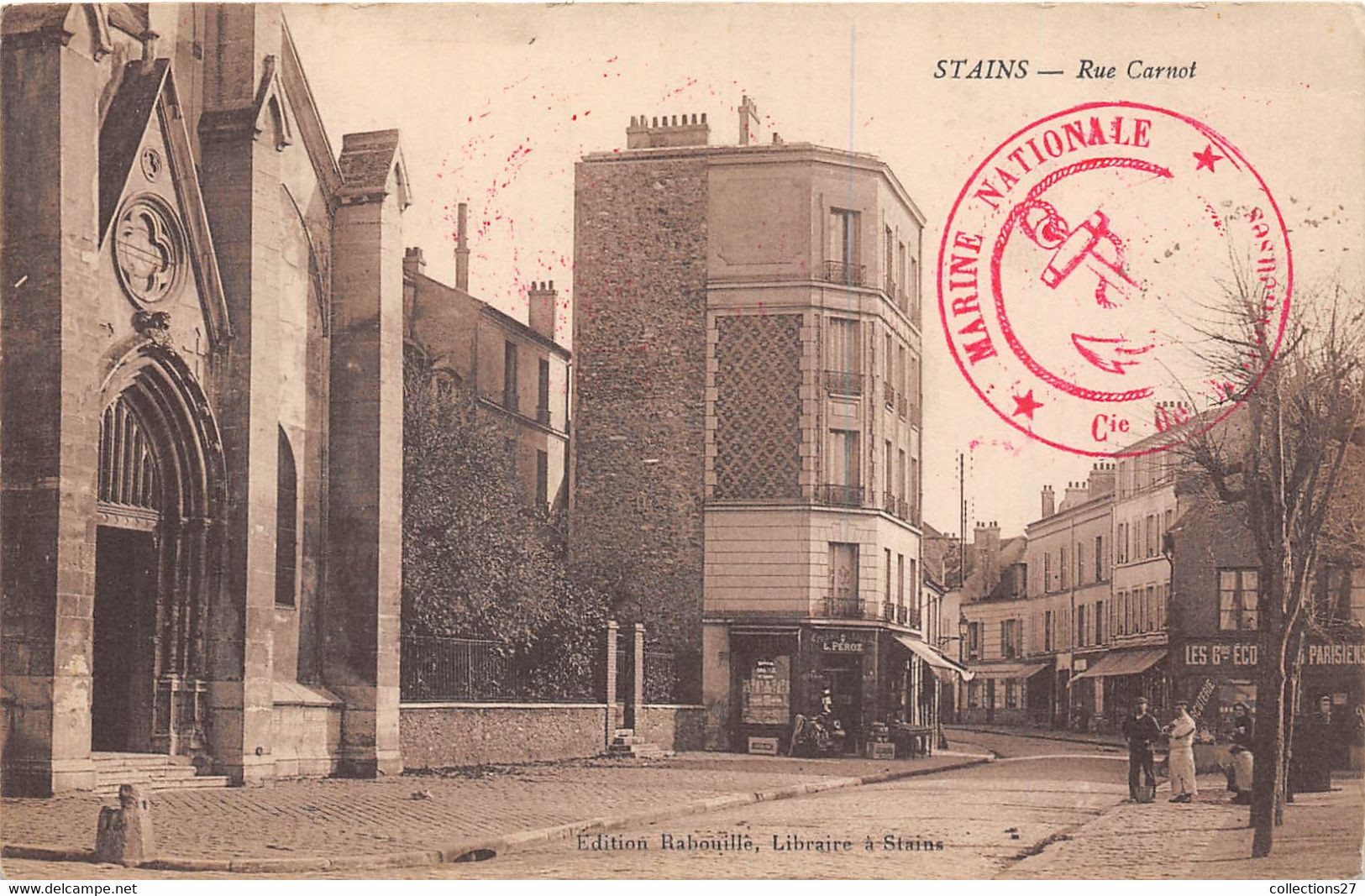 93-STAINS- RUE CARNOT - Stains