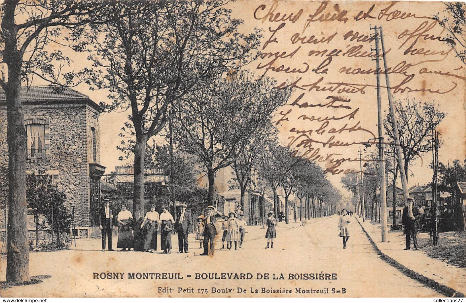 93-ROSNY-MONTFERMEIL- BOULEVARD DE LA BOISSIERE - Rosny Sous Bois