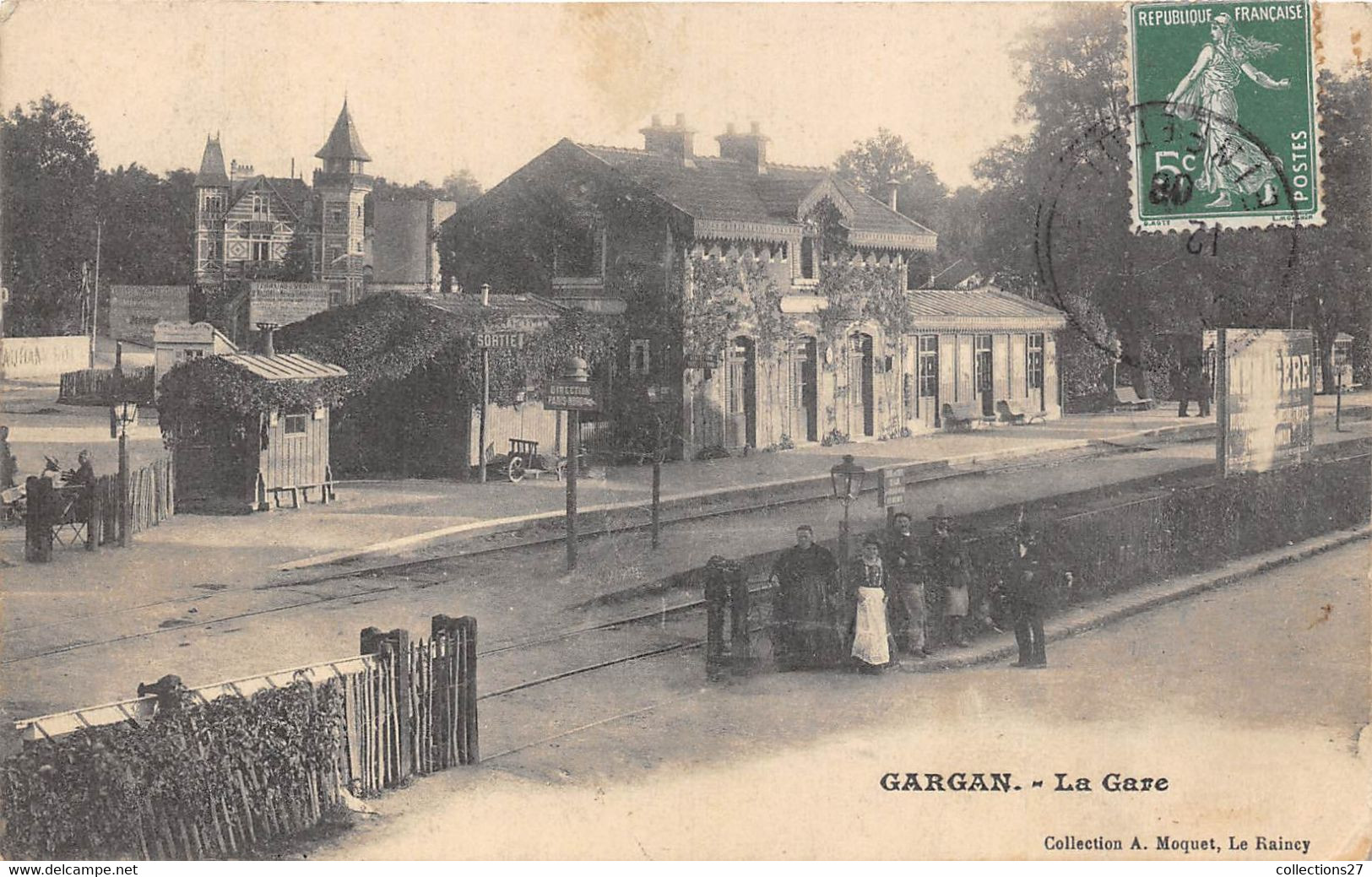 93-GARGAN- LA GARE - Livry Gargan