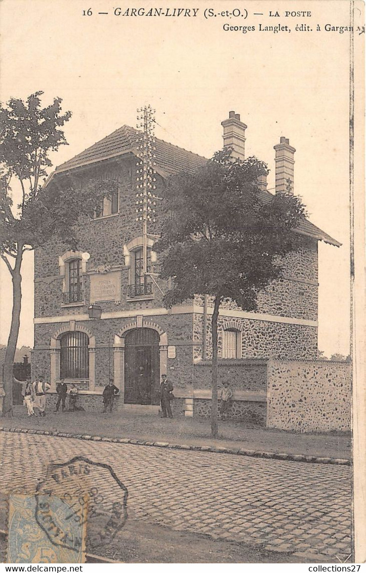 93-GARGAN- LIVRY- LA POSTE - Livry Gargan