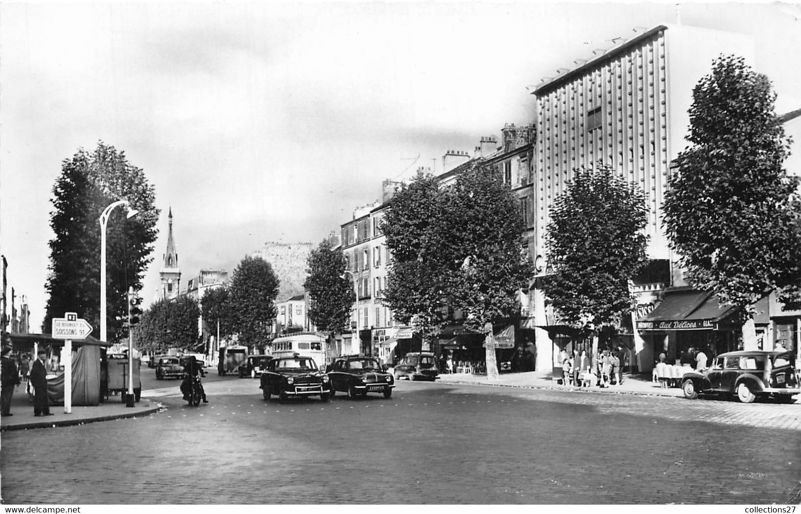 93-AUBERVILLIERS-PANTIN- LE CARREFOUR DES 4 CHEMINS, LE CIMENA LE CARREFOUR - Aubervilliers