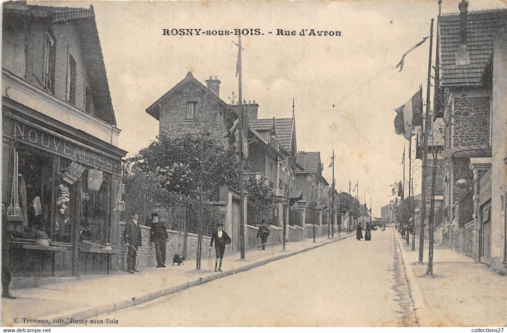 93-ROSNY-SOUS-BOIS- RUE D'AVRON - Rosny Sous Bois