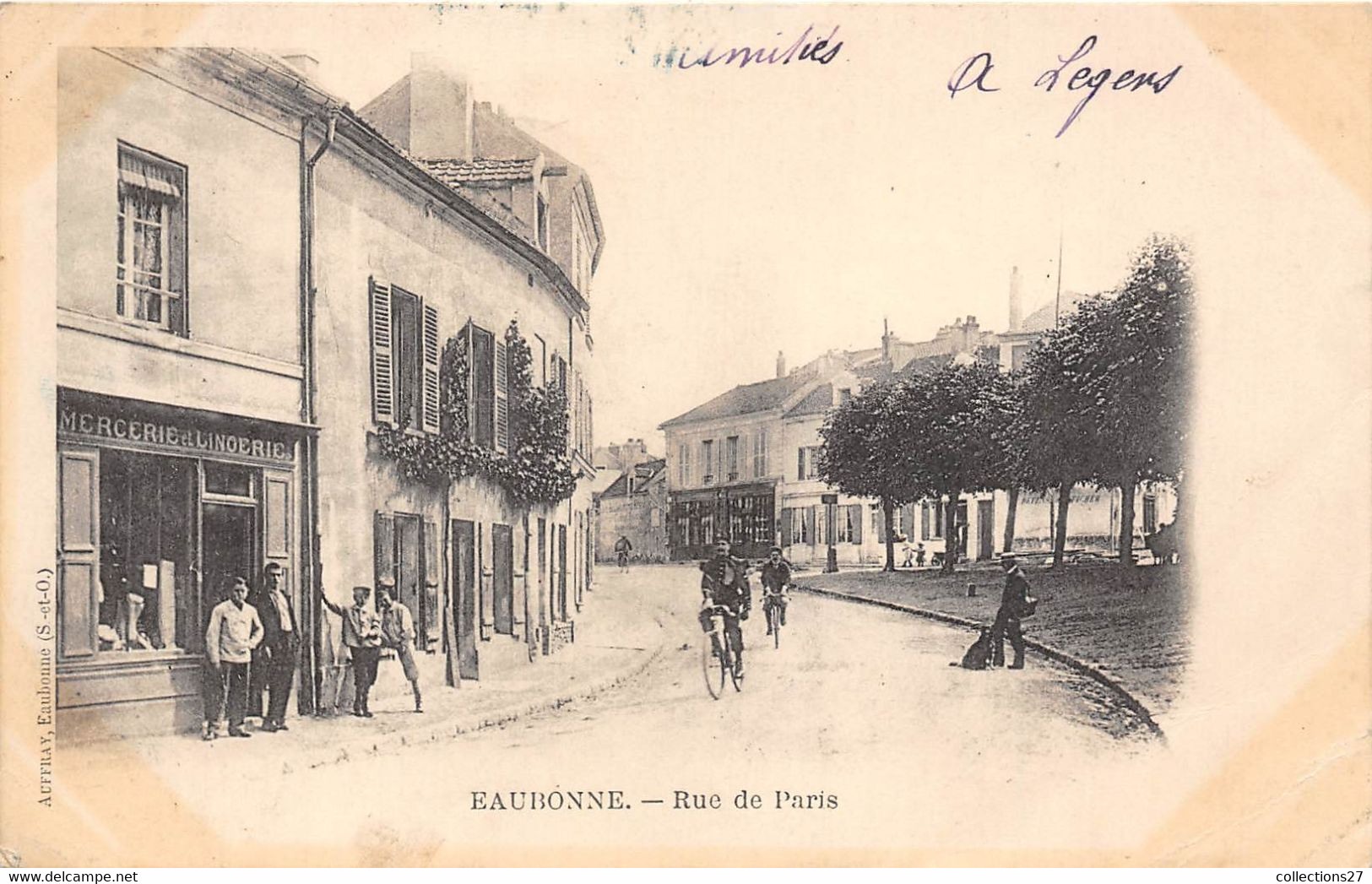 95-EAUBONNE- RUE DE PARIS - Andere & Zonder Classificatie