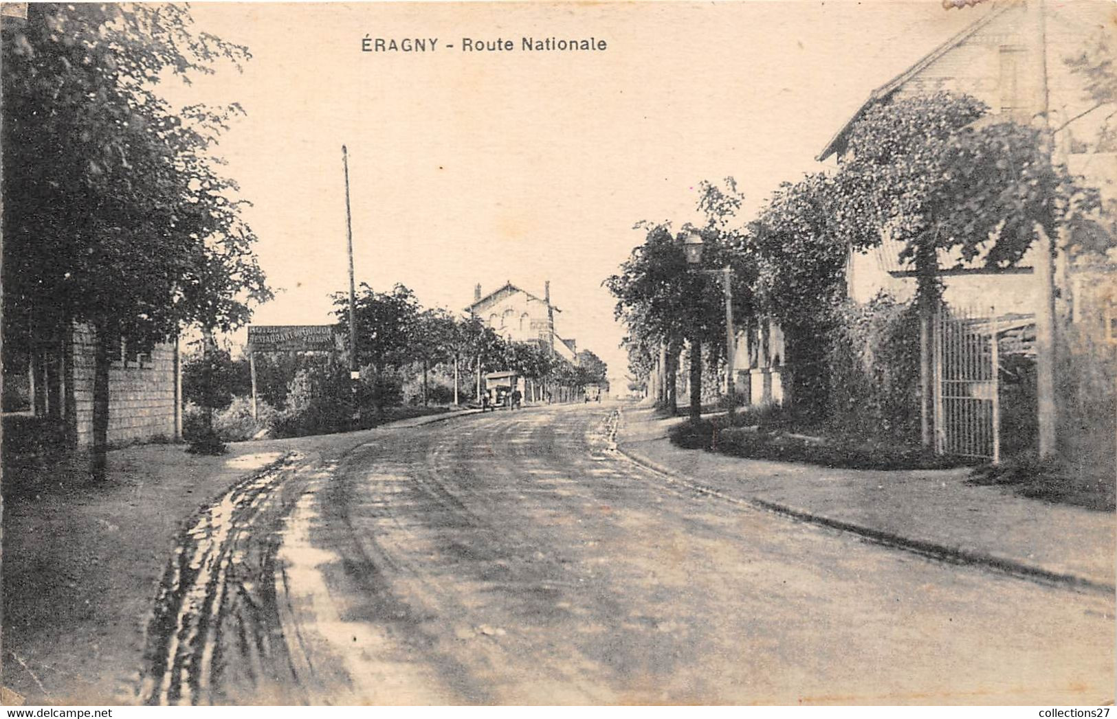 95-ERAGNY- ROUTE NATIONALE - Eragny