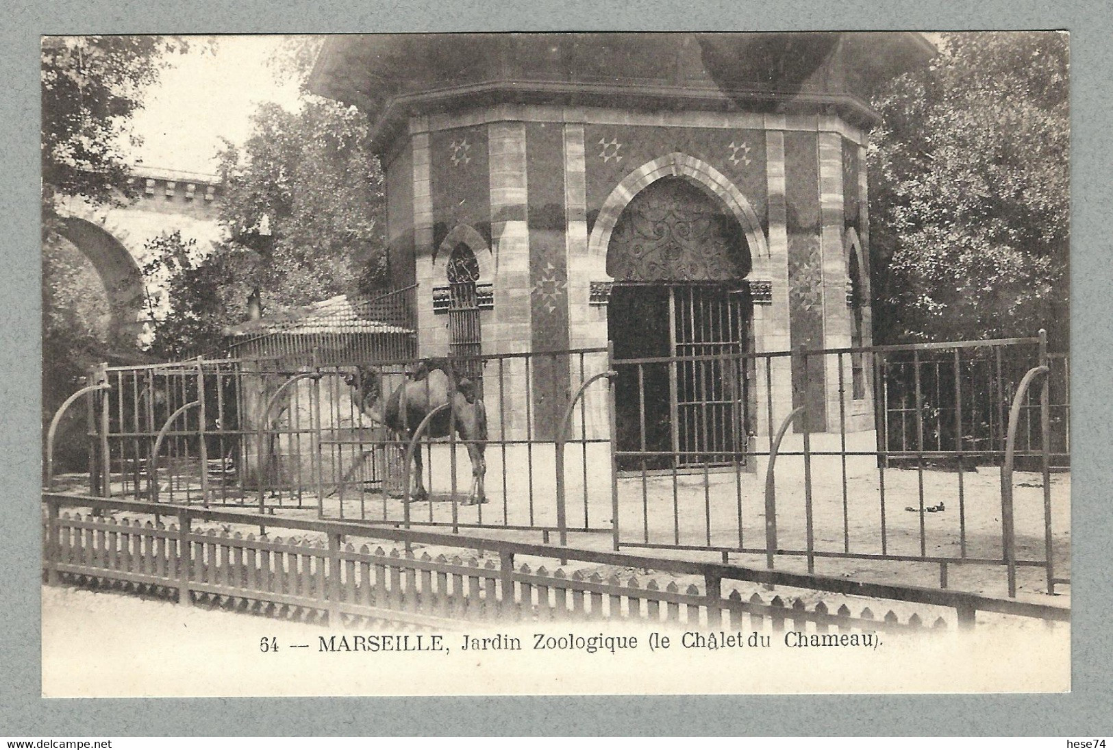 MARSEILLE JARDIN ZOOLOGIQUE LA CHALET DU CHAMEAU - Parks