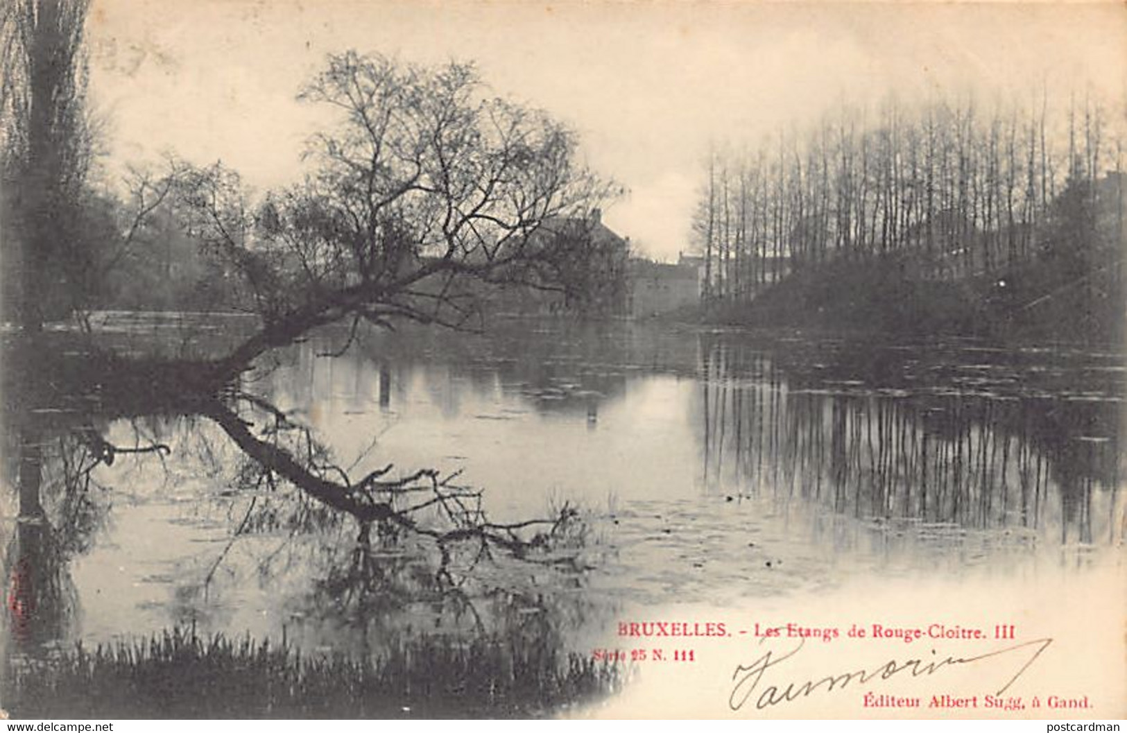 BRUXELLES - Les étangs De Rouge-Chou III - Ed. Albert Sugg Série 25 N. 111 - Autres & Non Classés