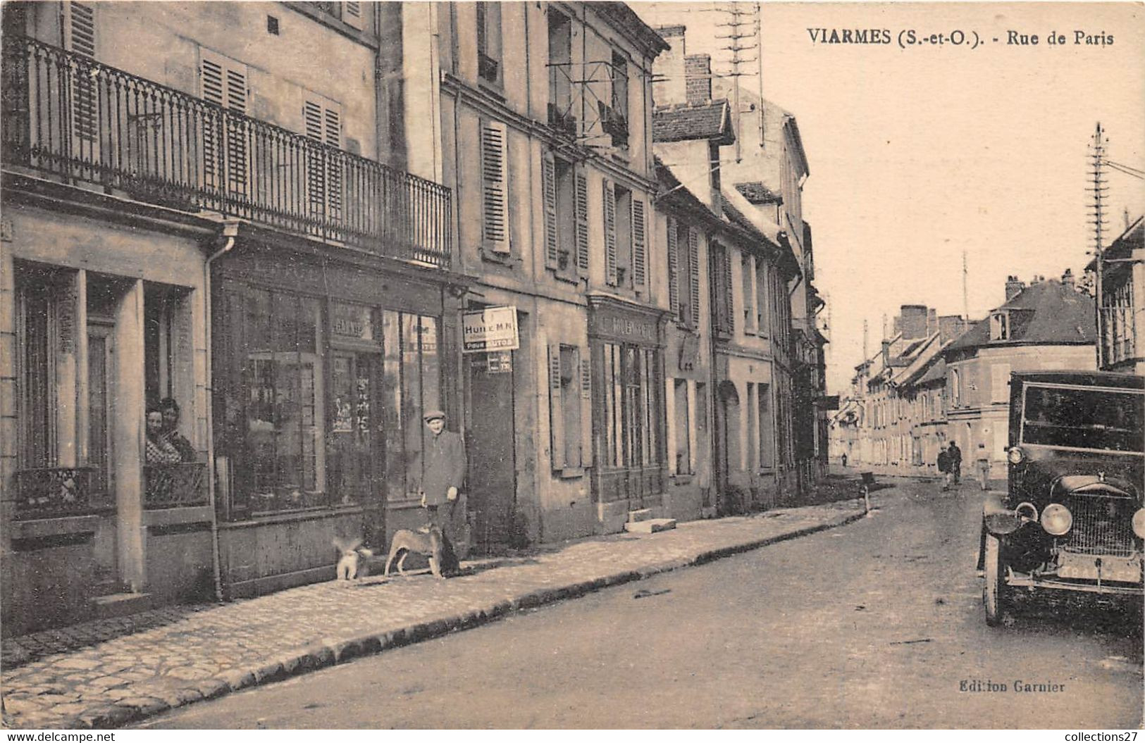 95-VIARMES- RUE DE PARIS - Viarmes