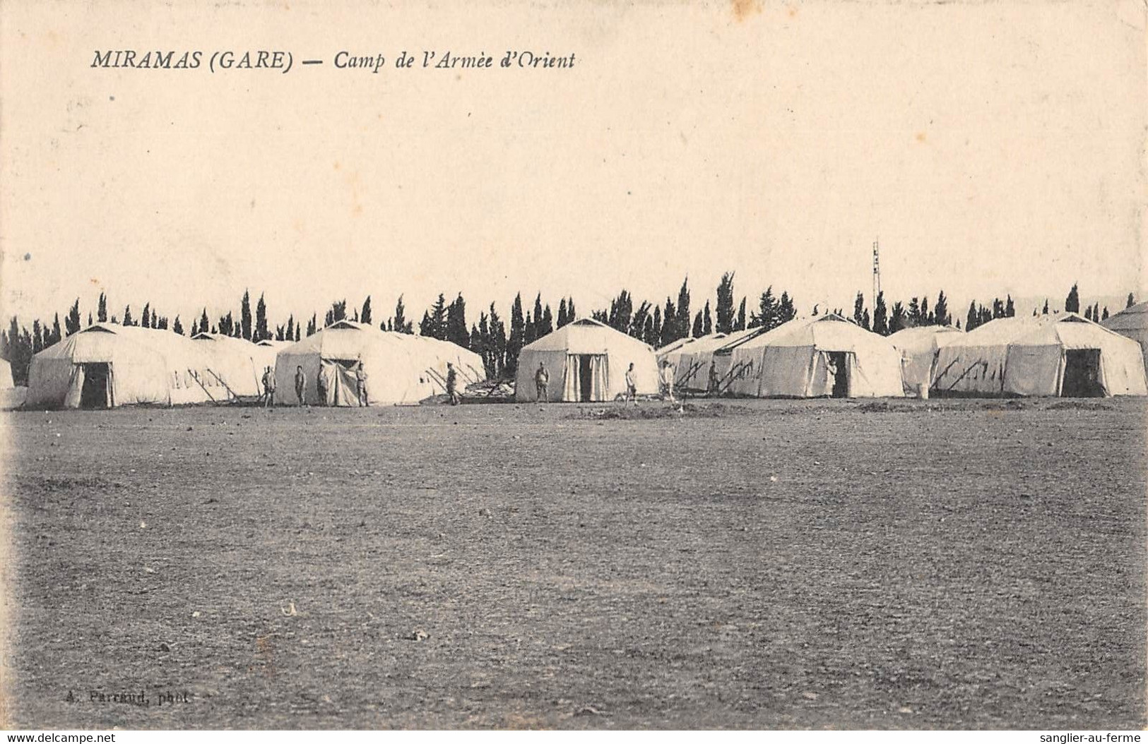 CPA 13 MIRAMAS CAMP DE L'ARMEE D'ORIENT - Other & Unclassified