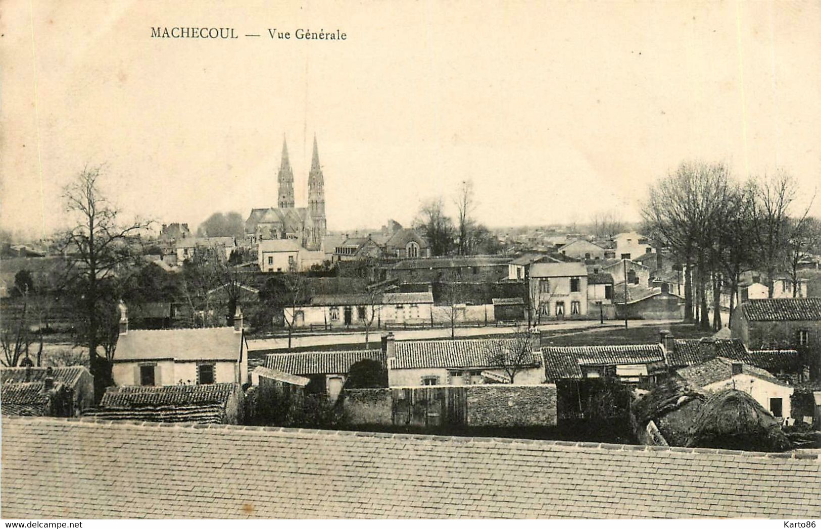 Machecoul * Vue Générale Du Village - Machecoul