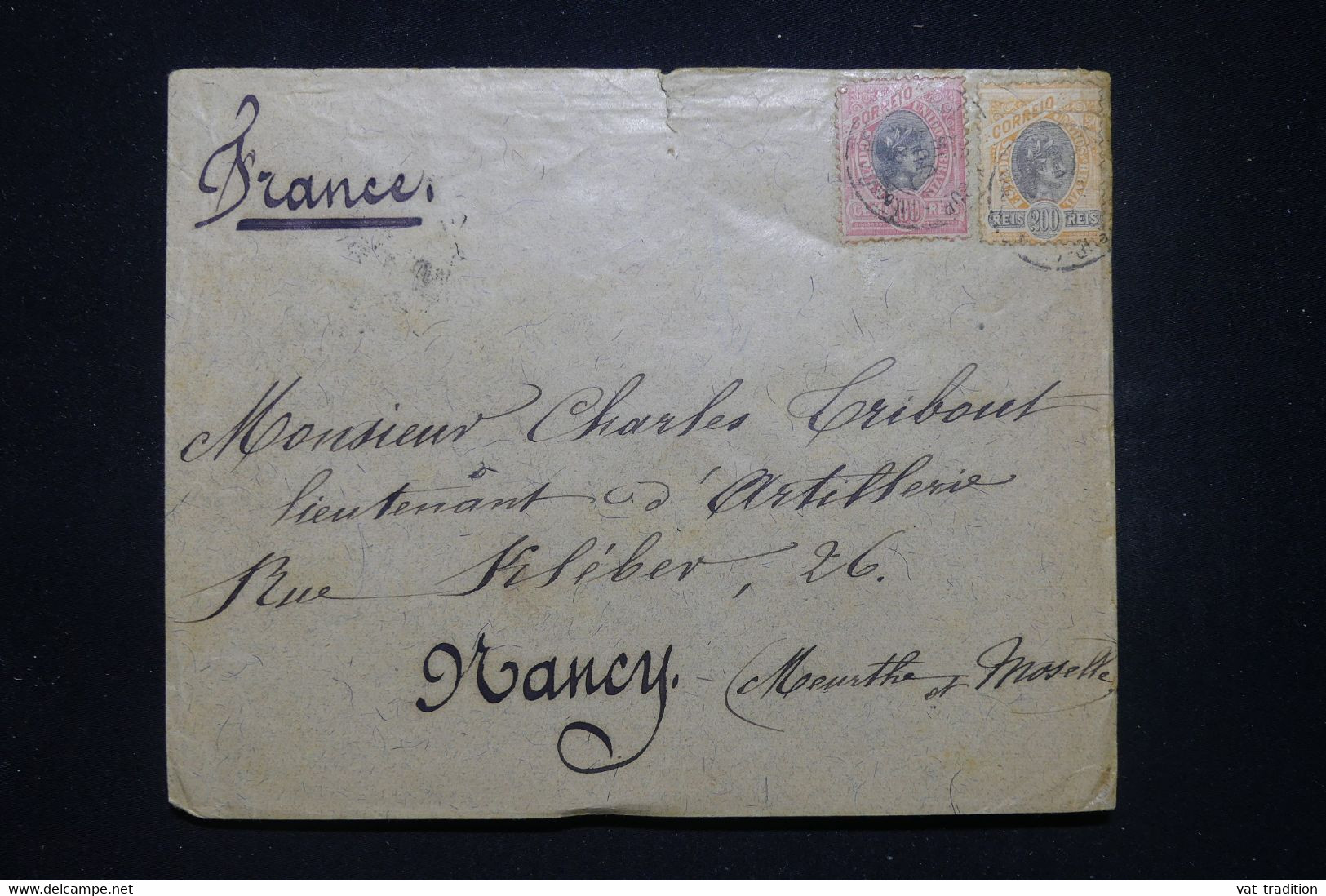 BRÉSIL - Enveloppe Pour Un Soldat Français En France En 1898 - L 98993 - Storia Postale