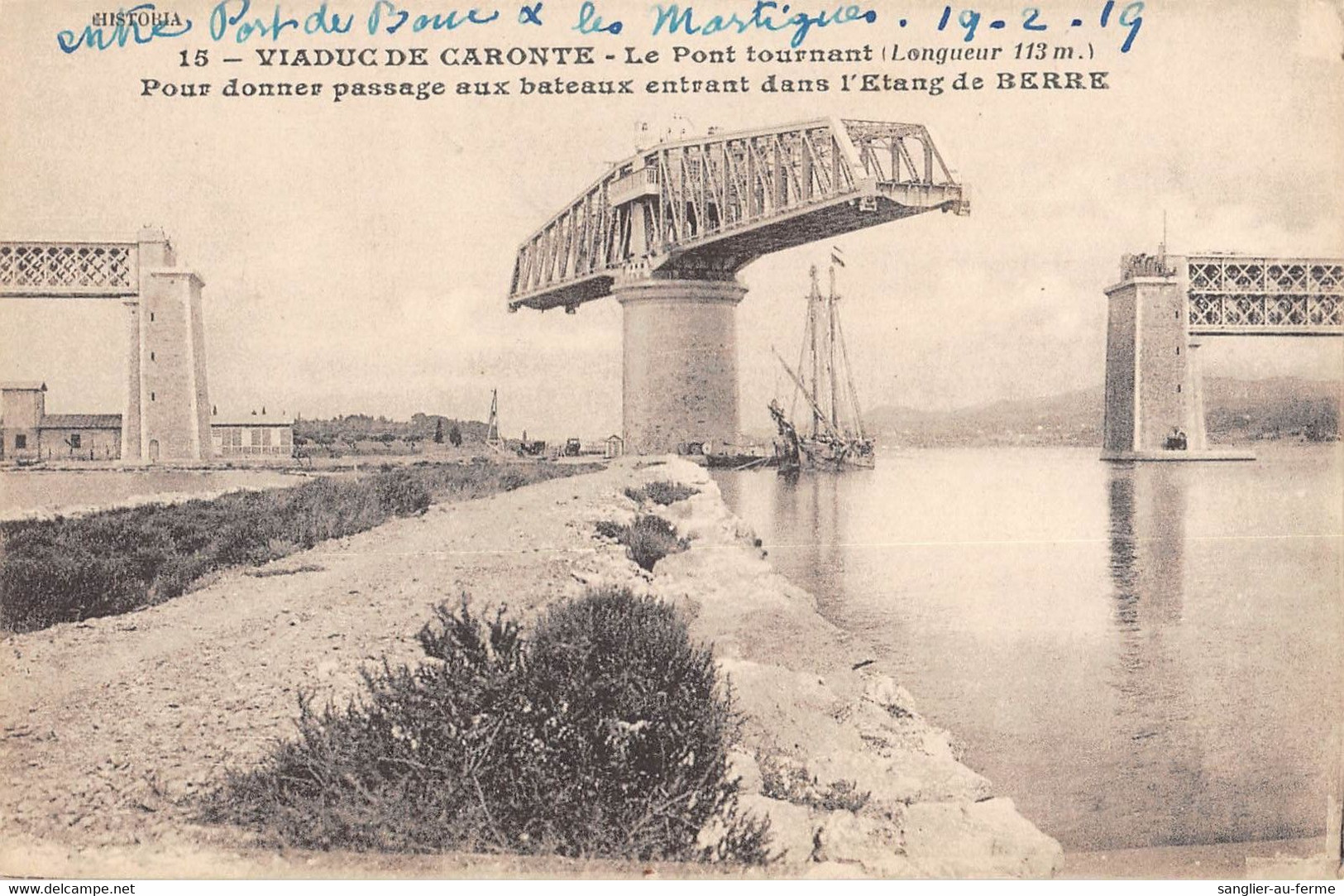 CPA 13 VIADUC DE CARONTE LE PONT TOURNANT - Sonstige & Ohne Zuordnung