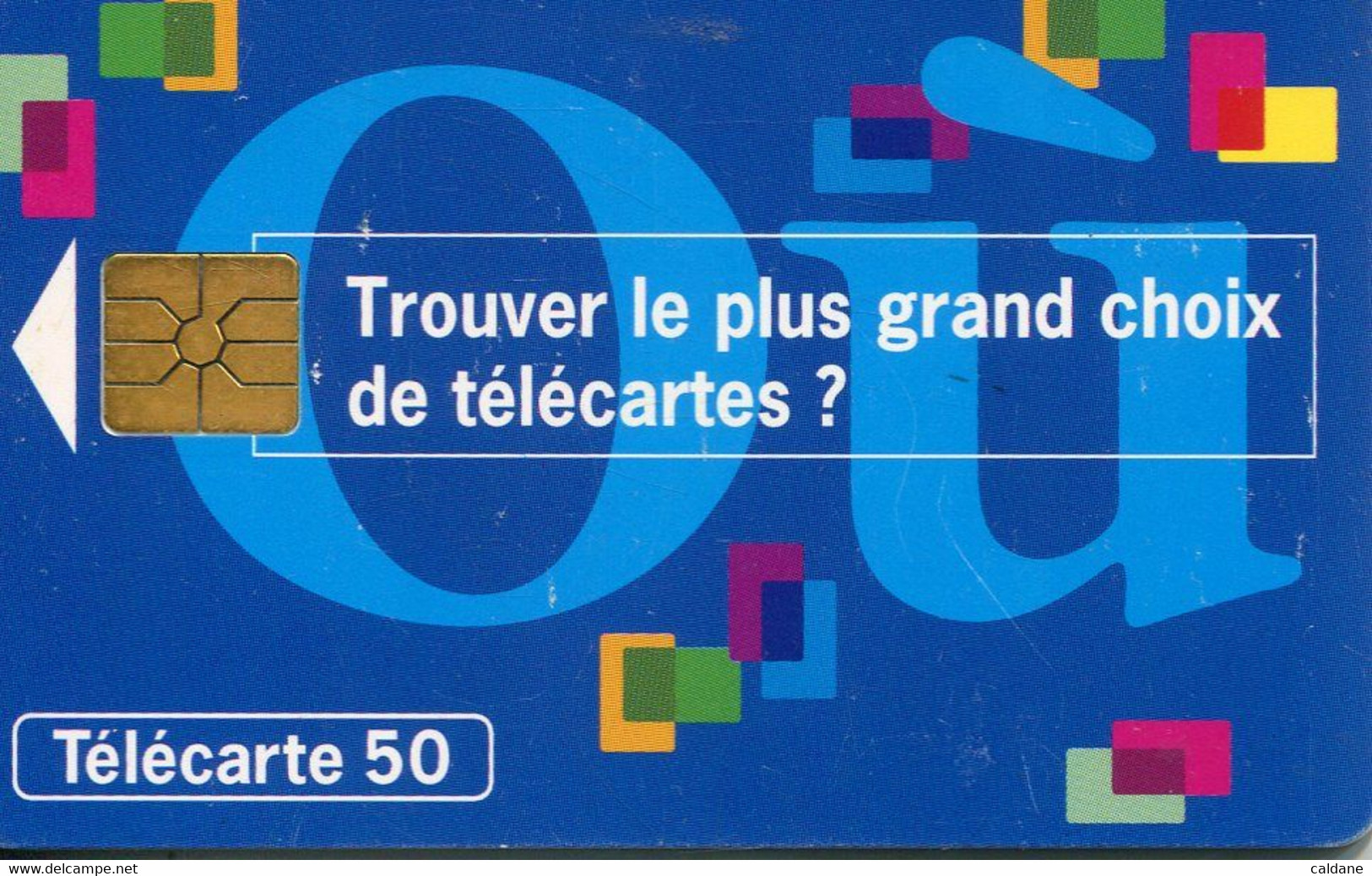 TELECARTE  France Telecom  50  UNITES.         2..000.000.  EX - Opérateurs Télécom