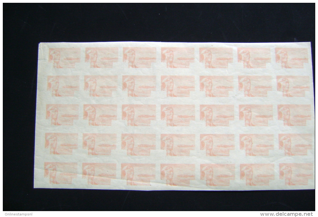 Croatia, Kroatien, Hrvatska, 1943 Legion Stamps Proofs In Sheets Of 35 Rare As Sheets. - Kroatien