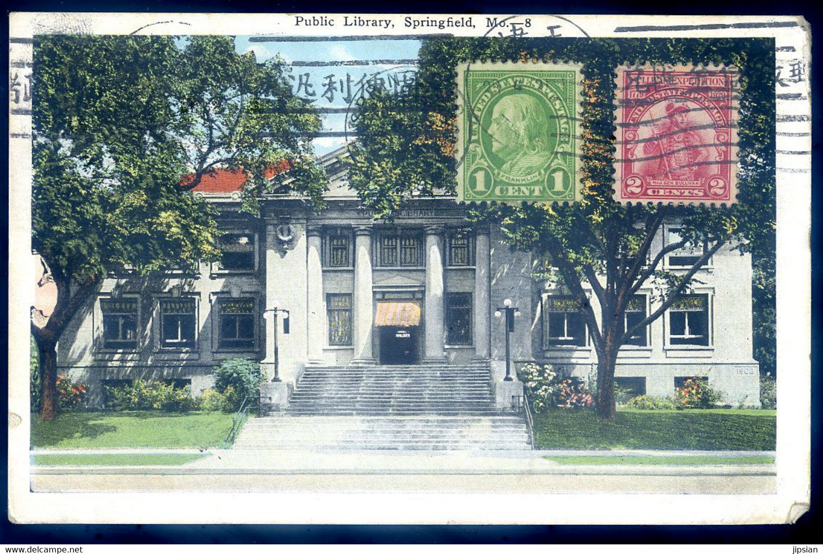 Cpa Usa  Missouri Springfield Public Library     AVR21-27 - Springfield – Missouri