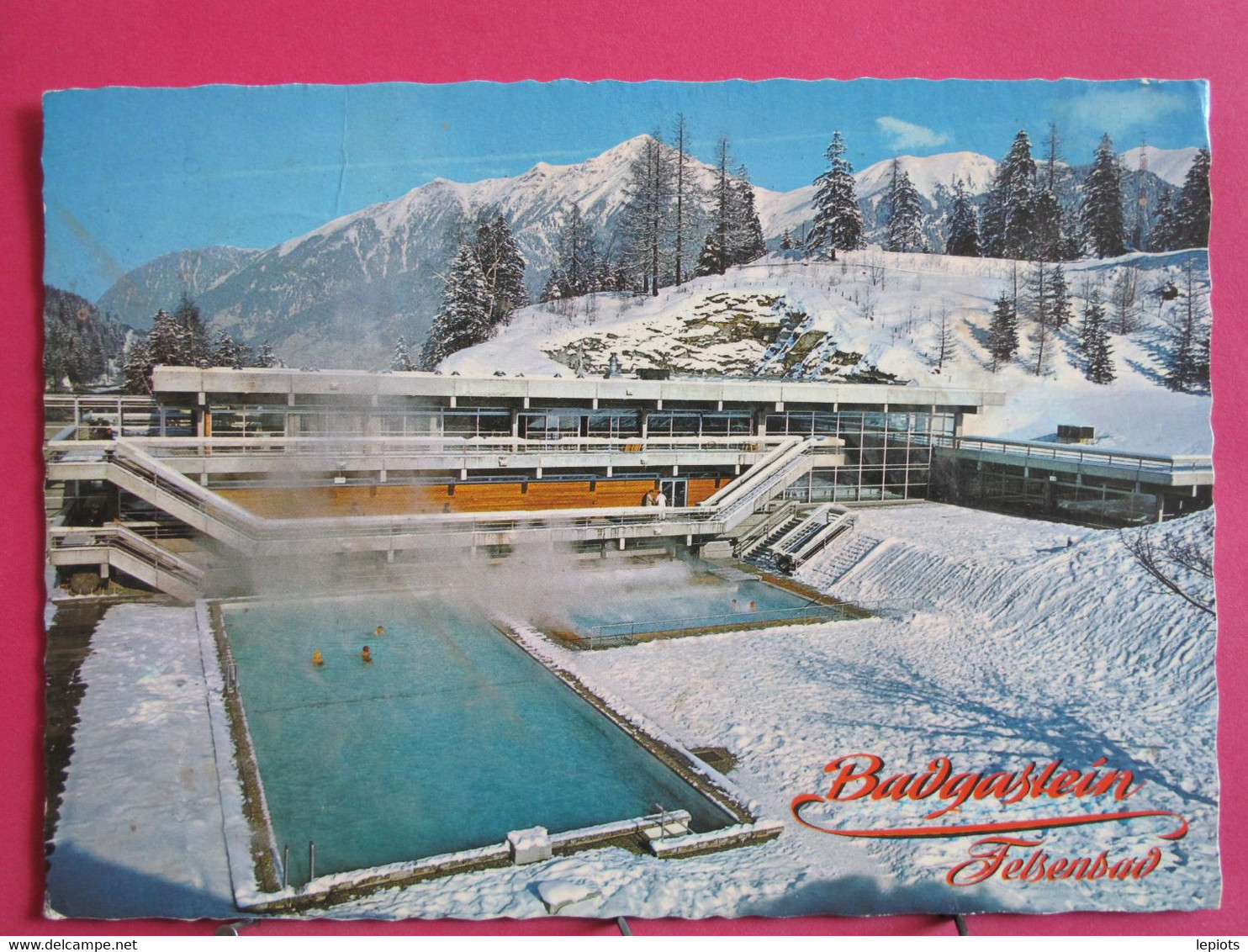 Visuel Très Peu Courant - Autriche - Weltkurort Und Wintersportplatz Bad Gastein - Felsenbad - Joli Timbre - R/verso - Bad Gastein