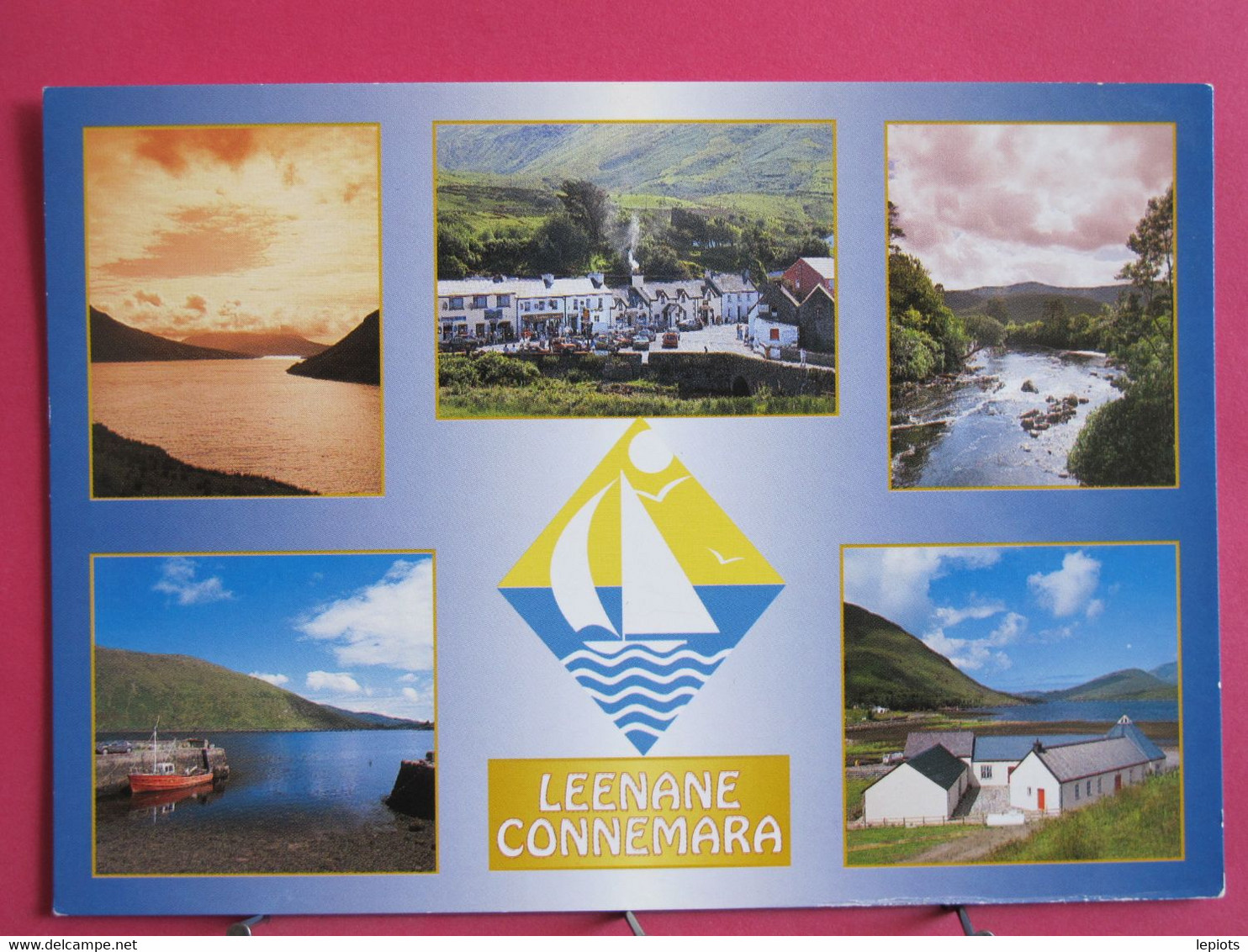 Visuel Très Peu Courant - Irlande - Leenane - Connemara - Galway - Joli Timbre - R/verso - Galway