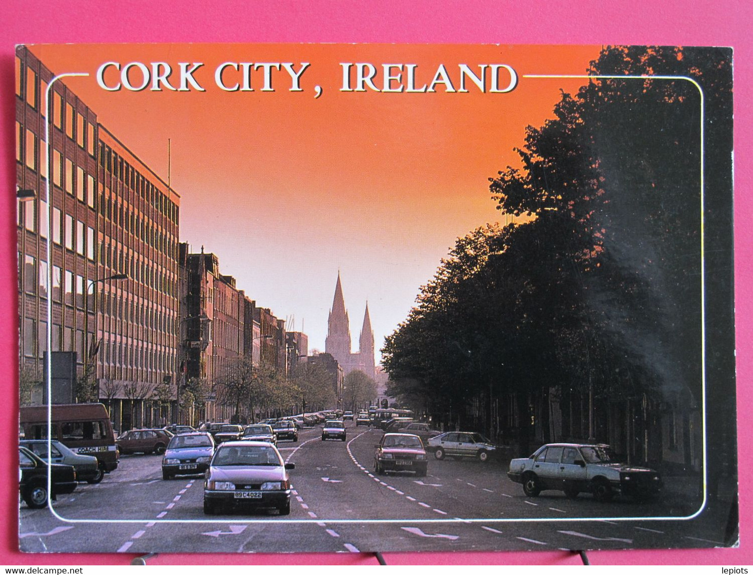 Visuel Très Peu Courant - Irlande - Cork City - South Mall And St. Finbarr's Cathedral - R/verso - Cork