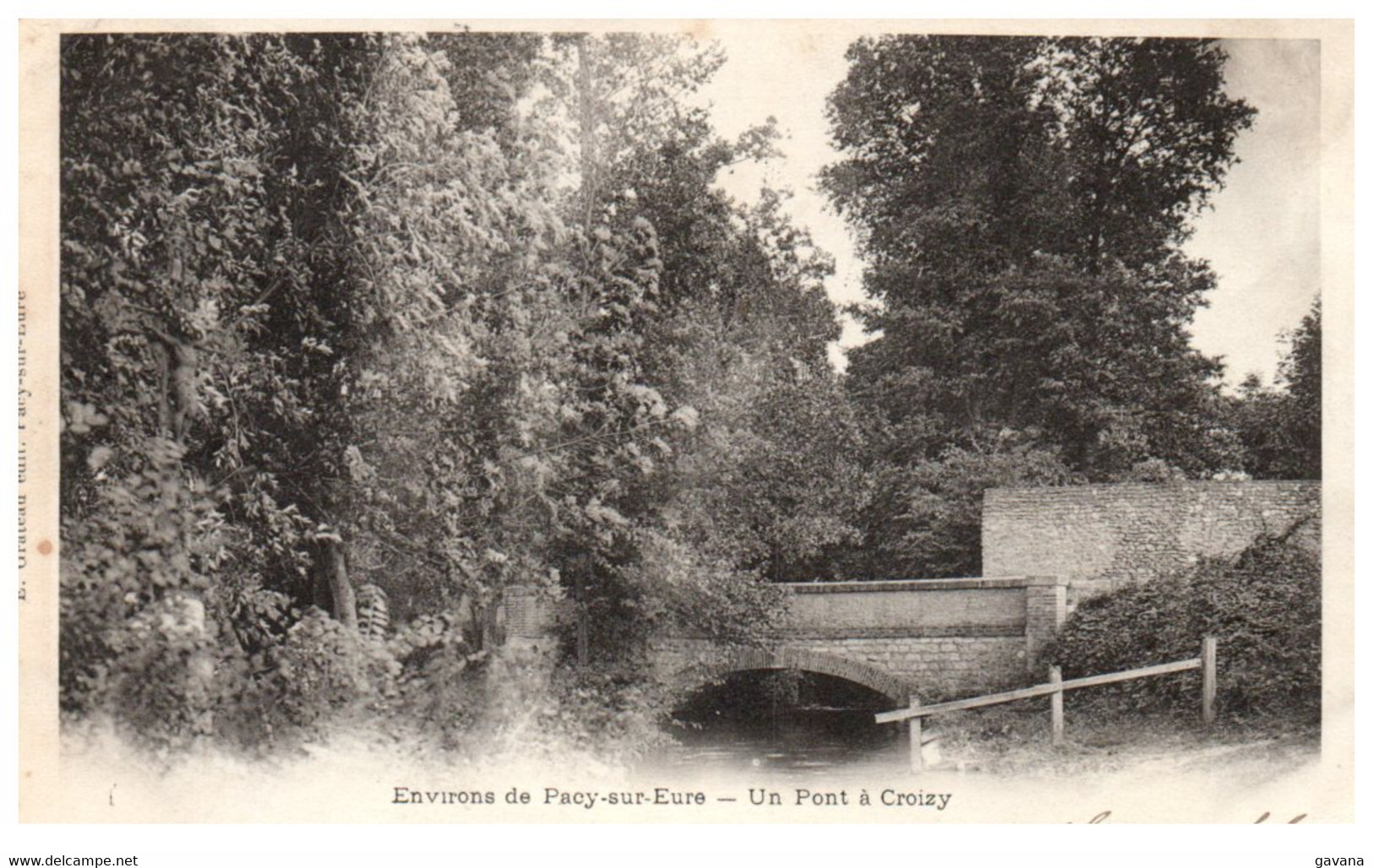 27 Environs De PACY-sur-EURE - Un Pont à Croizy - Pacy-sur-Eure