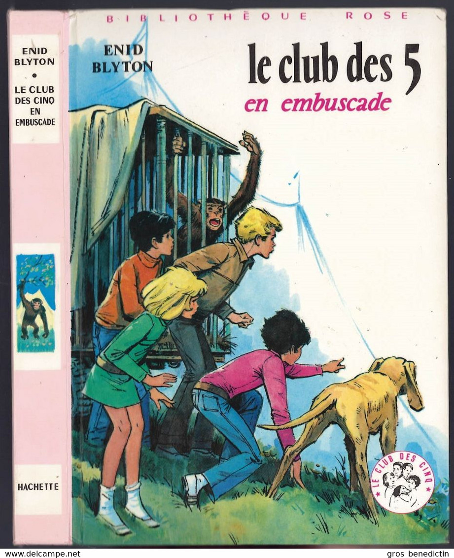 Nouvelle Bibliothèque Rose N°265 - Club Des Cinq - Enid Blyton  - "Le Club Des 5 En Embuscade" - 1976 - Bibliothèque Rose