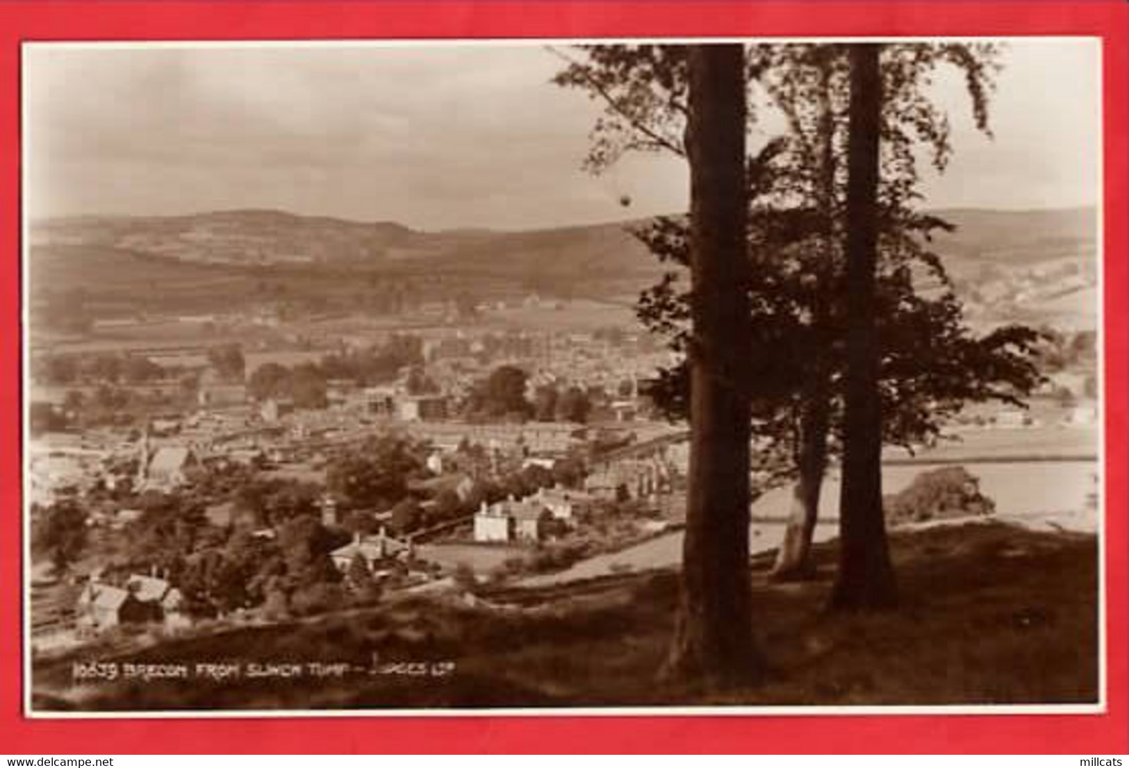 BRECON FROM SLWCH TUMP      JUDGES  RP - Breconshire