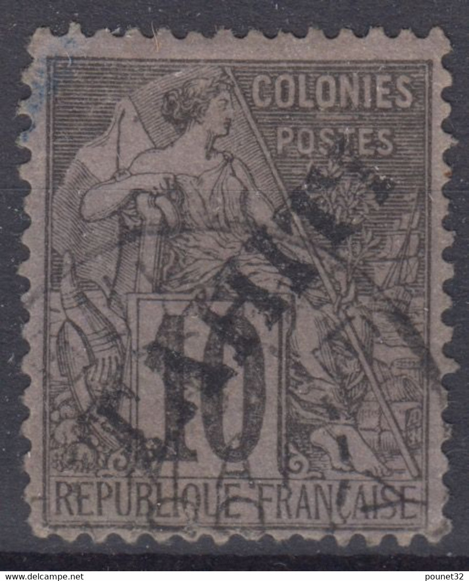 TAHITI : ALPHEE DUBOIS 10c SURCHARGE N° 11 OBLITERATION LEGERE - COTE 75 € - Tahiti