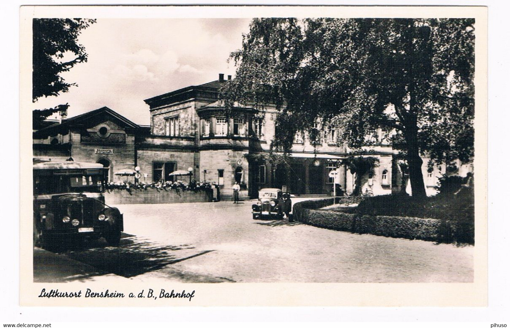 D-12645   BENSHEIM : Bahnhof - Bensheim