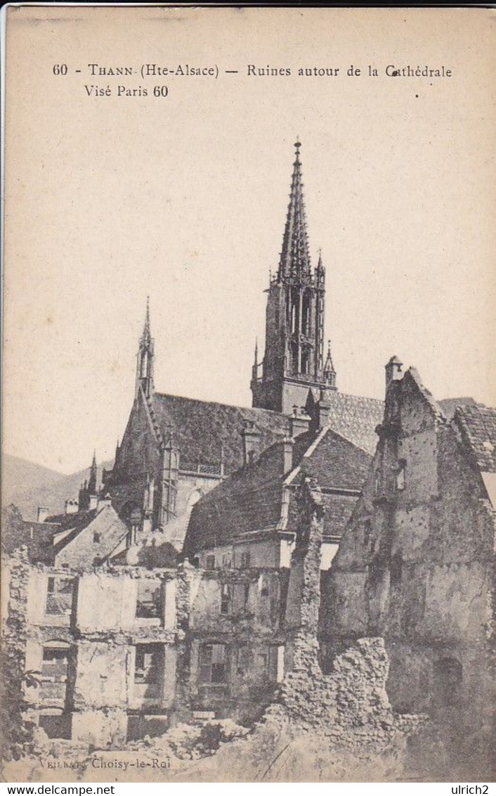 AK Thann - Ruines Autour De La Cathedrale - Ca. 1910 (56571) - Thann