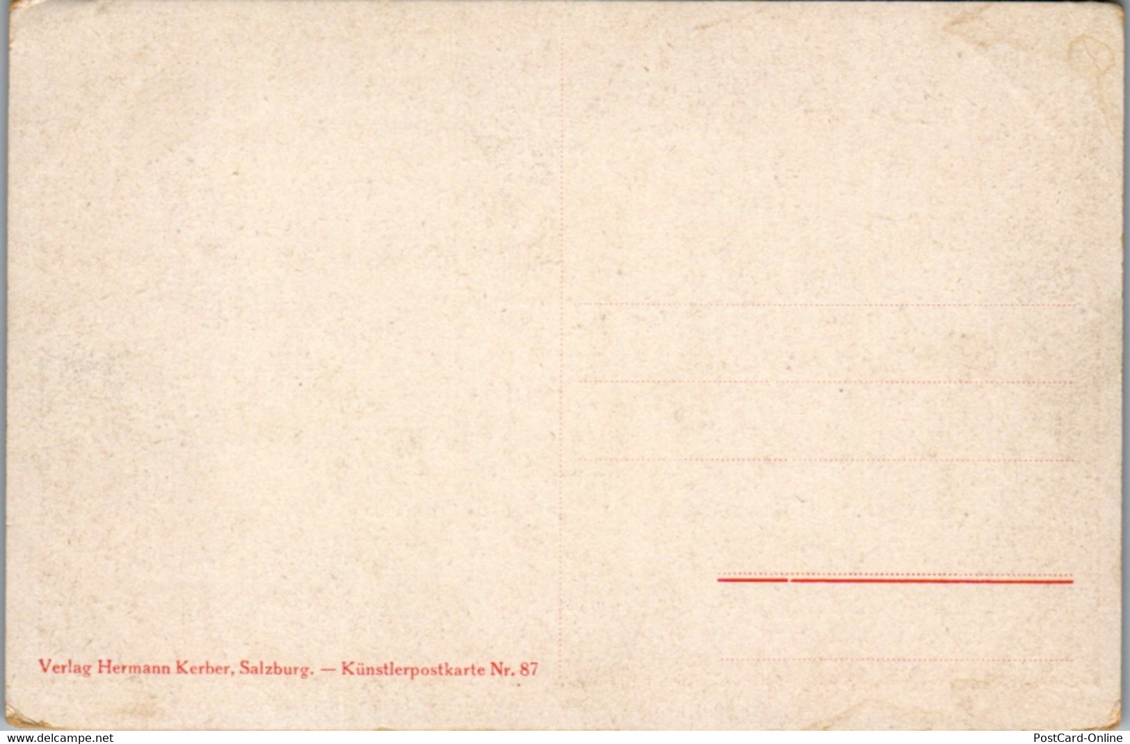 11204 - Künstlerkarte - Salzburg Vom Kapuzinerkloster , Signiert E. T. Compton - Nicht Gelaufen - Compton, E.T.