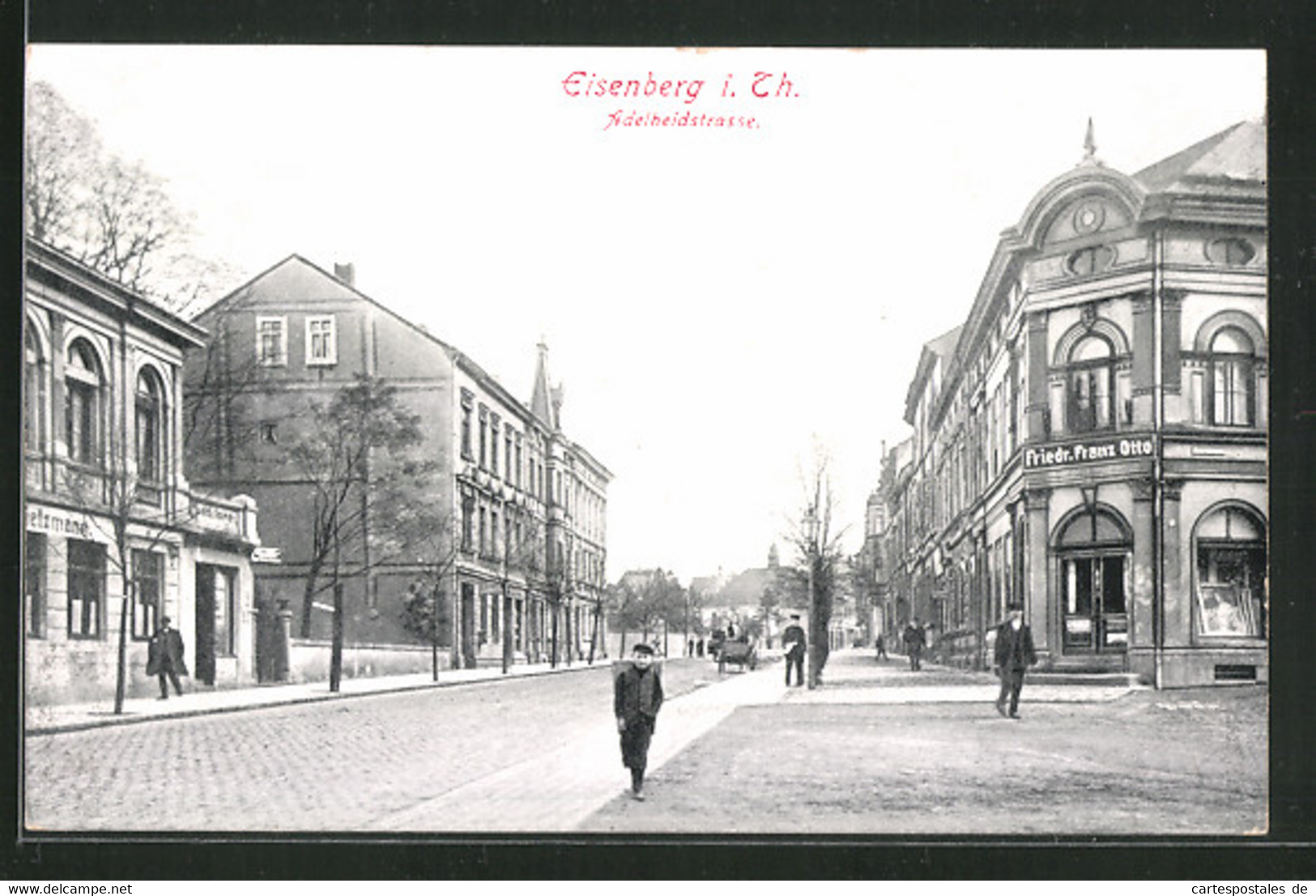 AK Eisenberg / Thüringen, Conditorei In Der Adelheidstrasse - Eisenberg