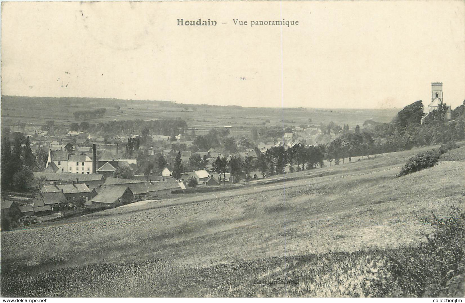 / CPA FRANCE 62 "Houdain, Vue Panoramique" - Houdain