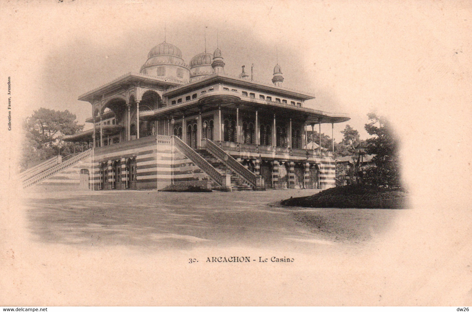 Arcachon - Le Casino De La Forêt - Collection Faure - Carte N° 30 Dos Simple Non Circulée - Casinos