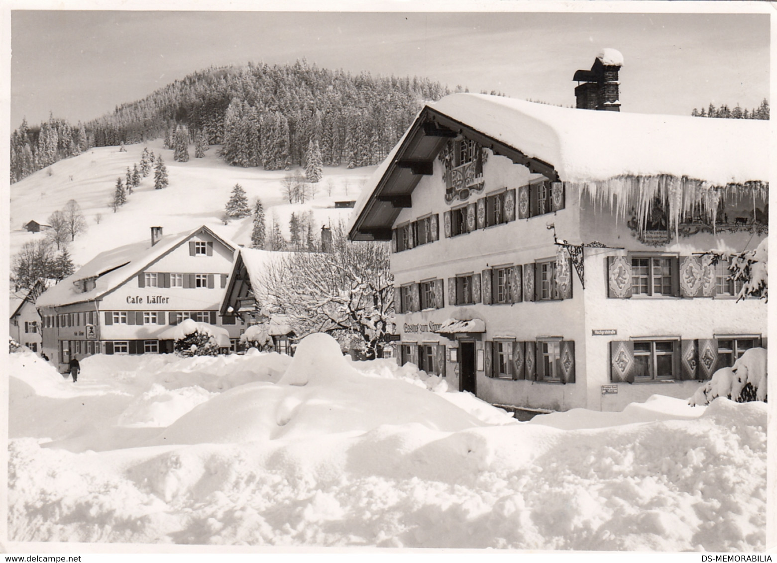 Oberstaufen - Winter 1958 - Oberstaufen