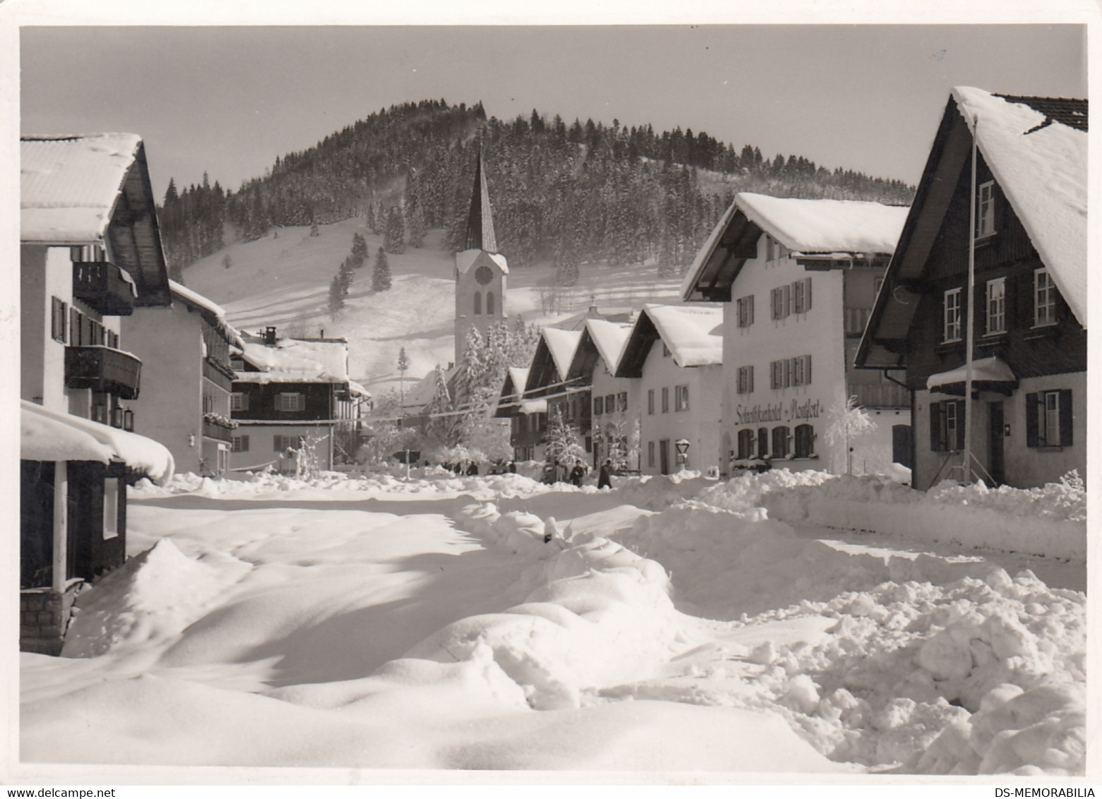 Oberstaufen - Winter 1958 - Oberstaufen