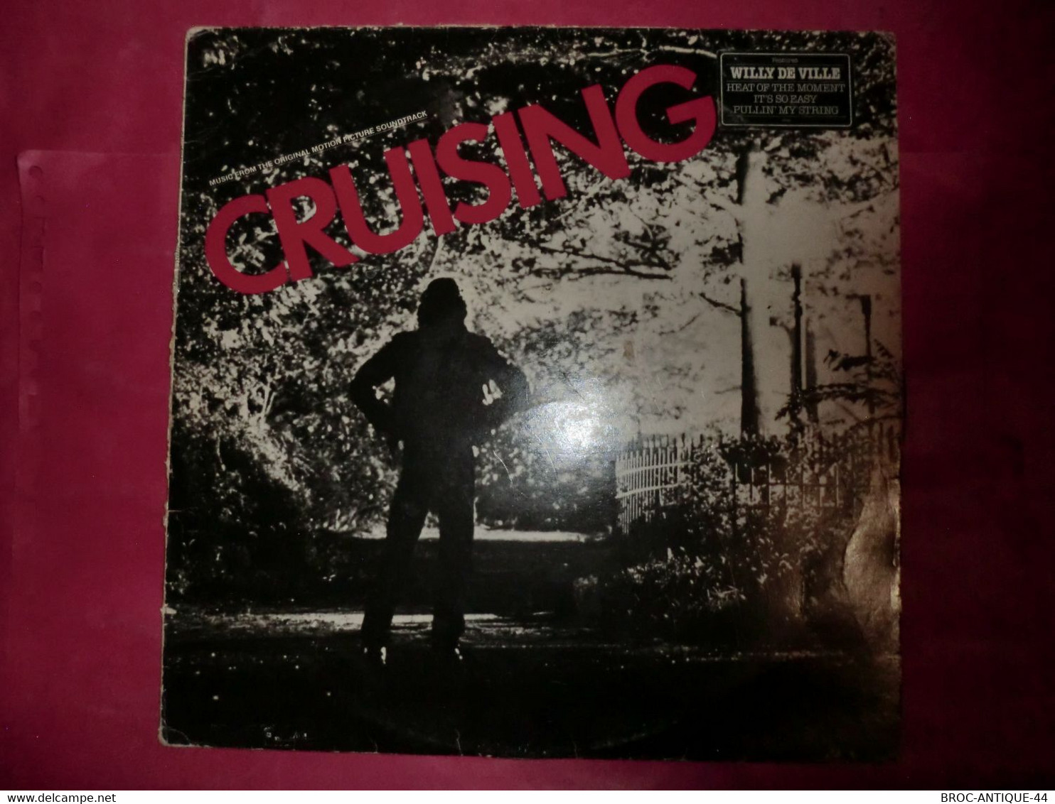 LP33 N°9092 - CRUISING - WILLY DEVILLE - 70182 - CB 271 - 57 - B.O.F. - Rock